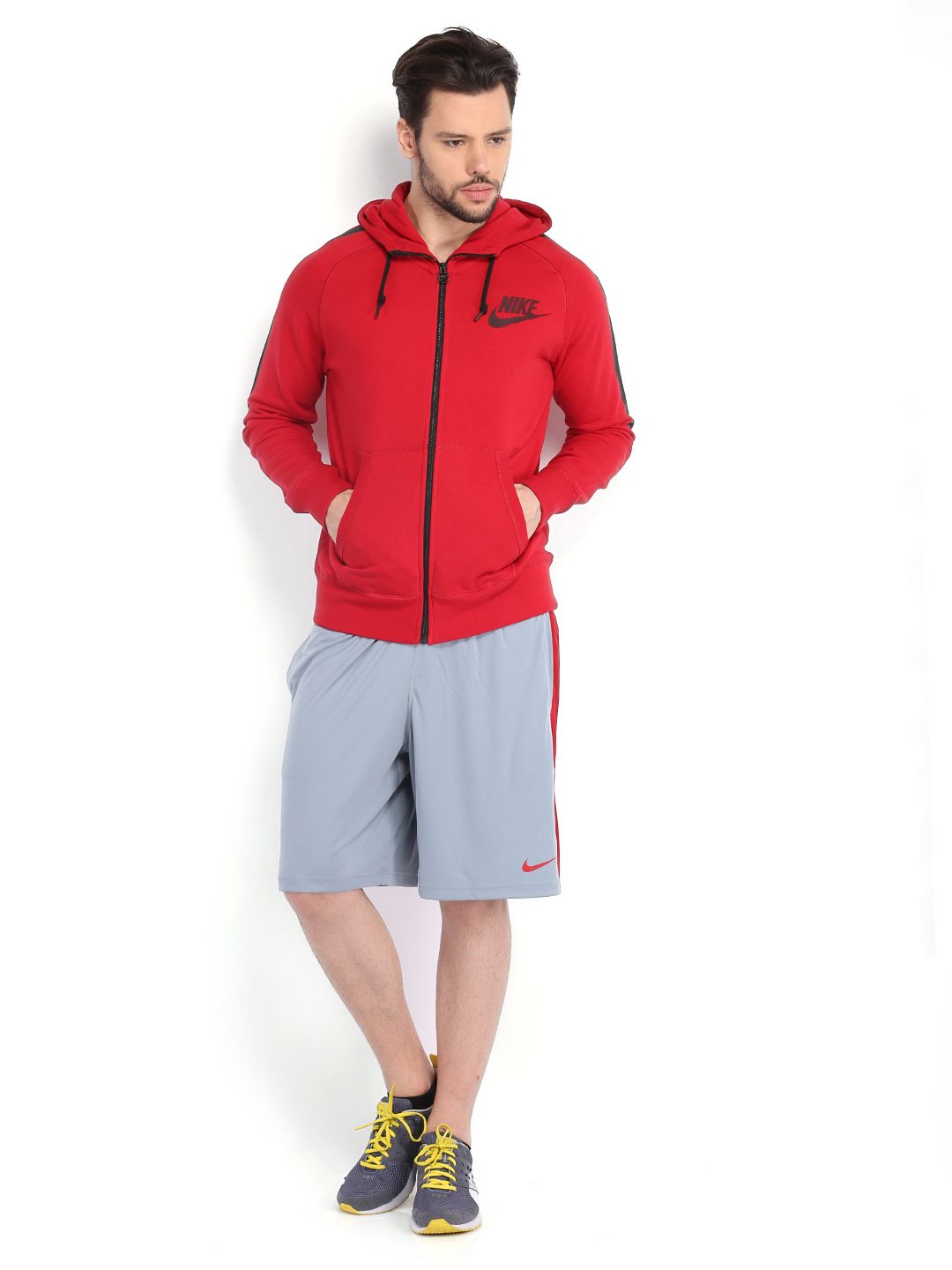 men red nike jacket