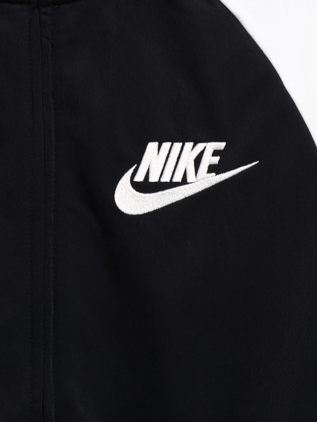 black nike swoosh tracksuit womens