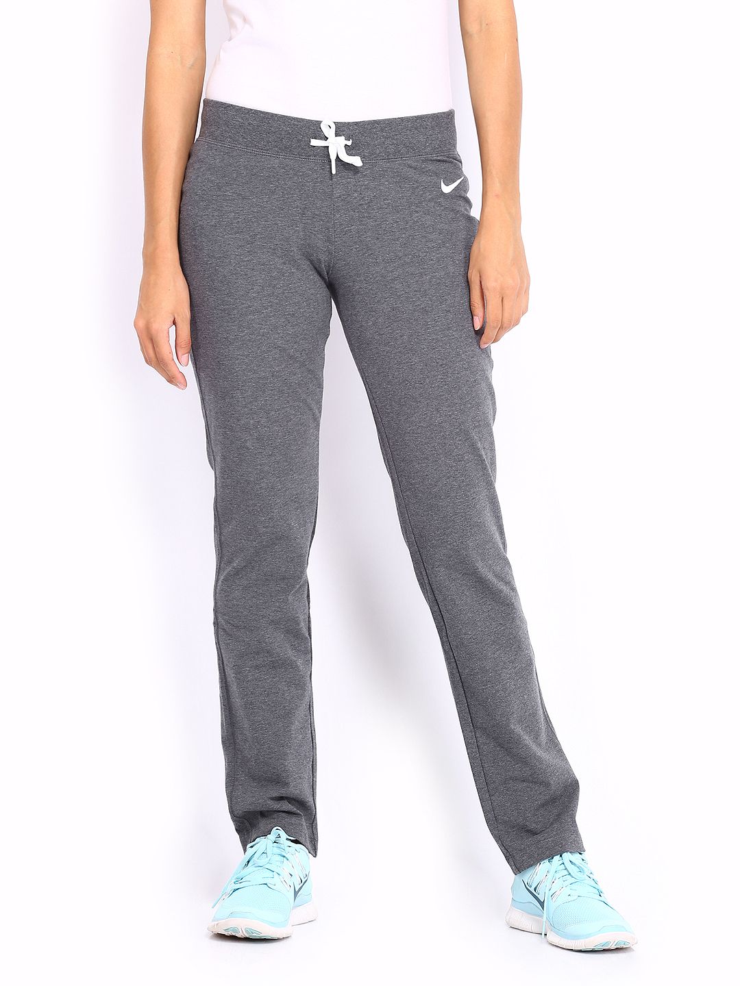 grey track pants womens