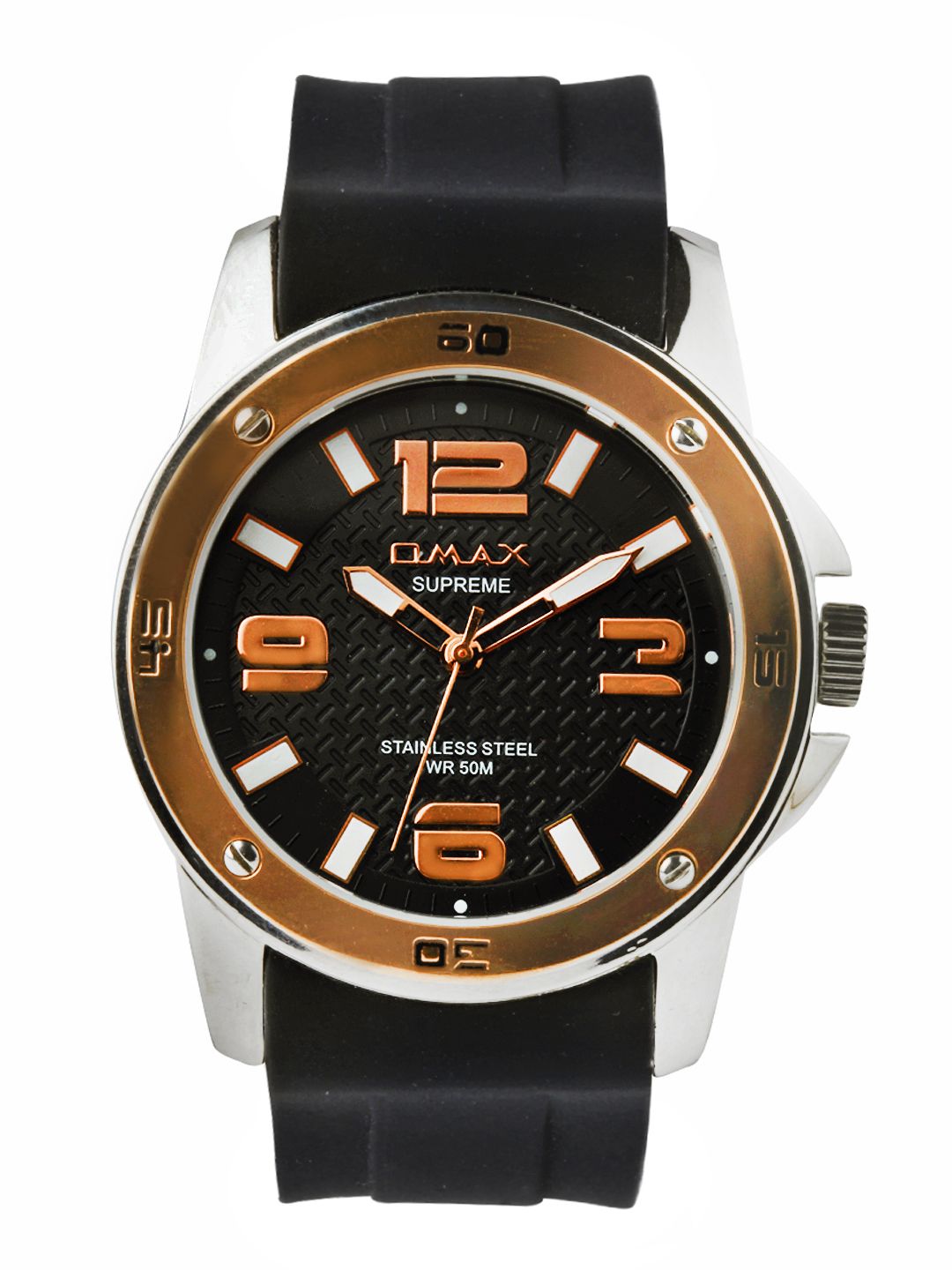 Buy Omax Supreme Men Black Dial Watch - Watches for Men 261545