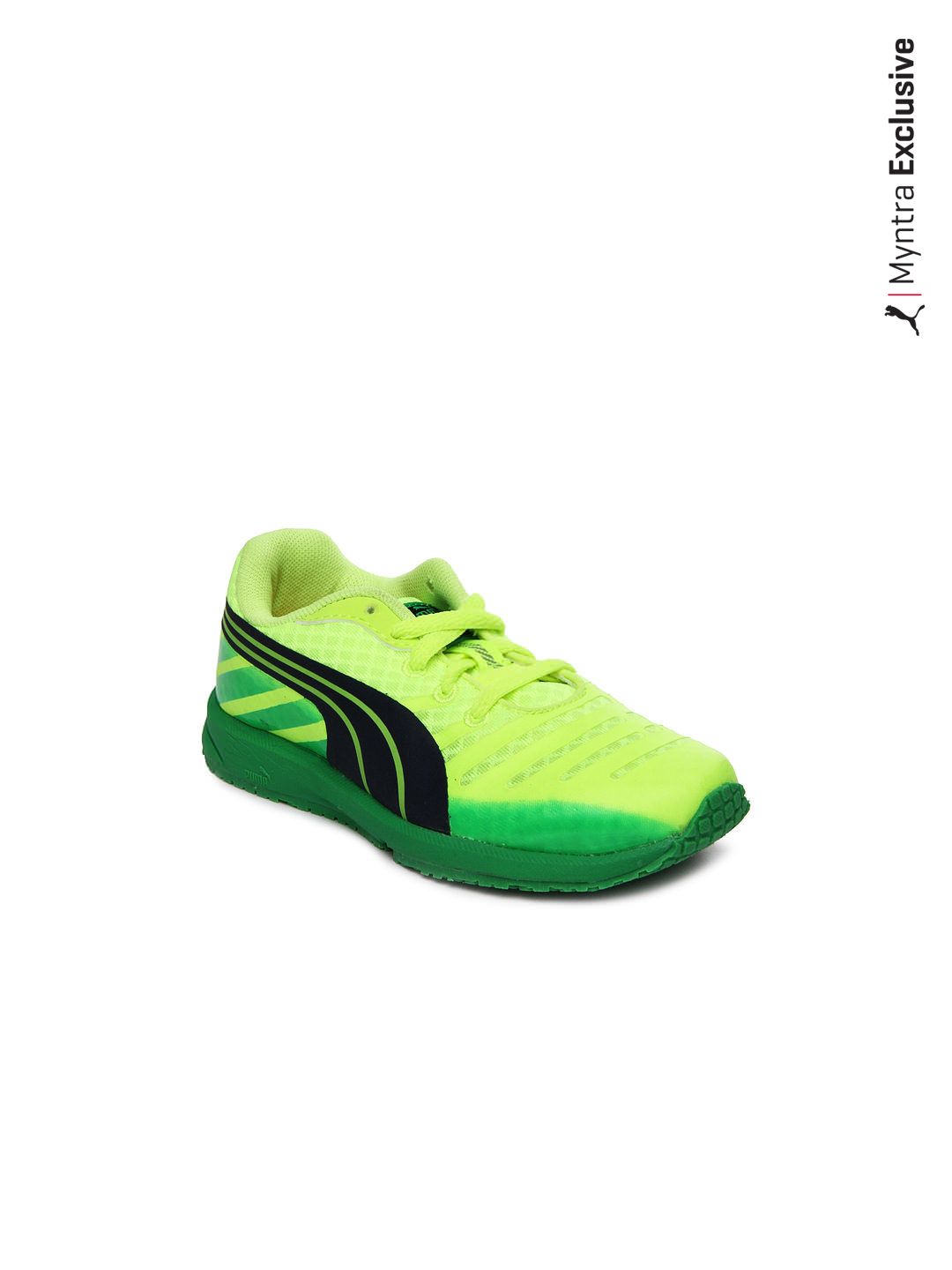 puma neon basketball shoes