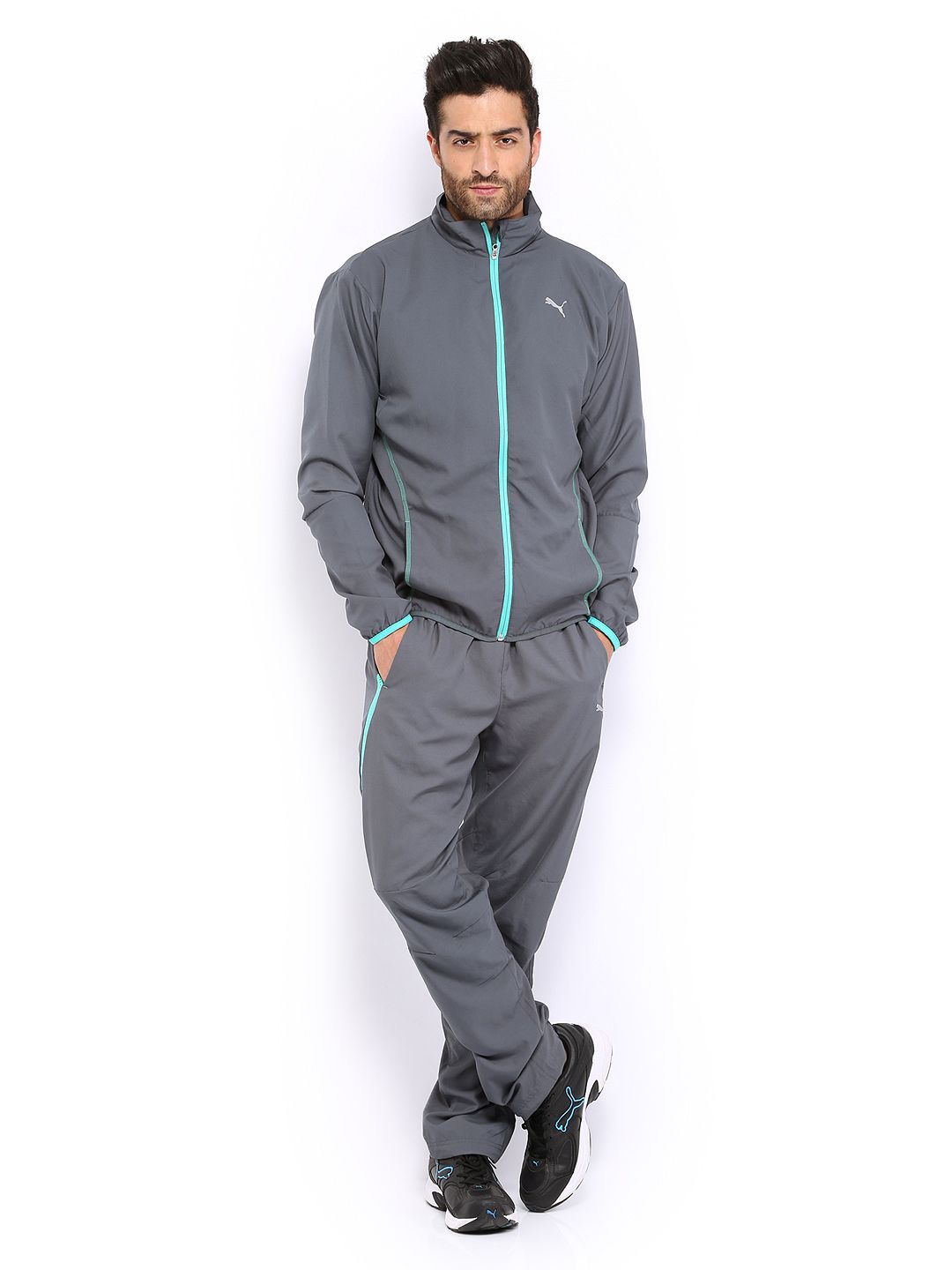 Puma Velour Suit Mens