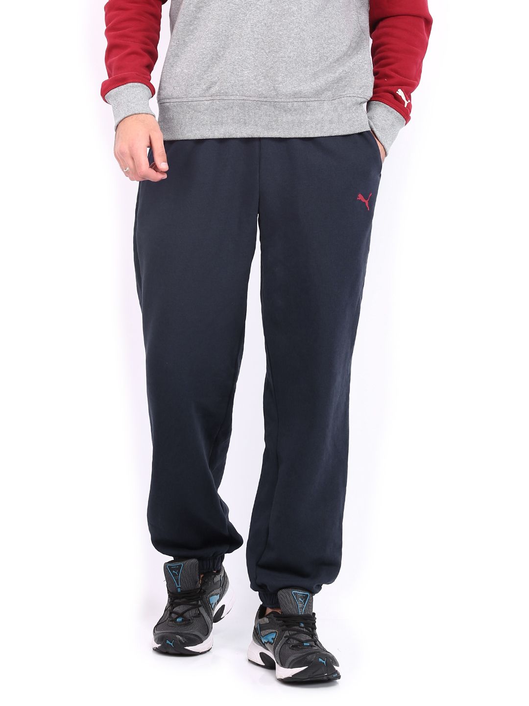 puma track pants myntra