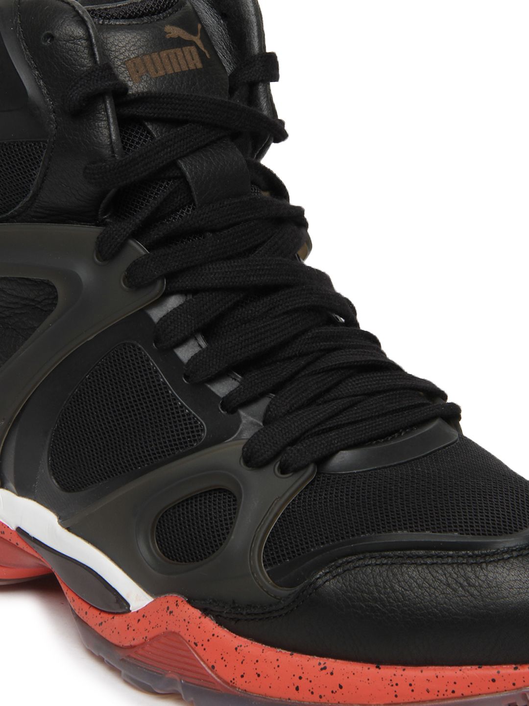 シューズ alexandermcqueen puma Running shoe 24cm Buy Puma Men Black Alexander McQueen Run Mid Casual Shoes - Casual