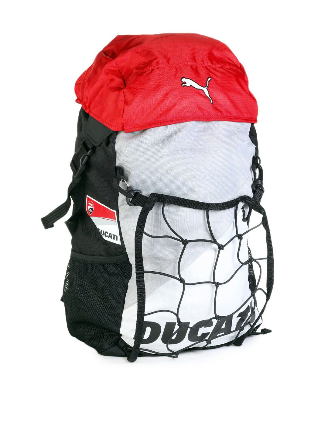 Buy PUMA Motorsport Unisex Black & Red Ducati Backpack - Backpacks