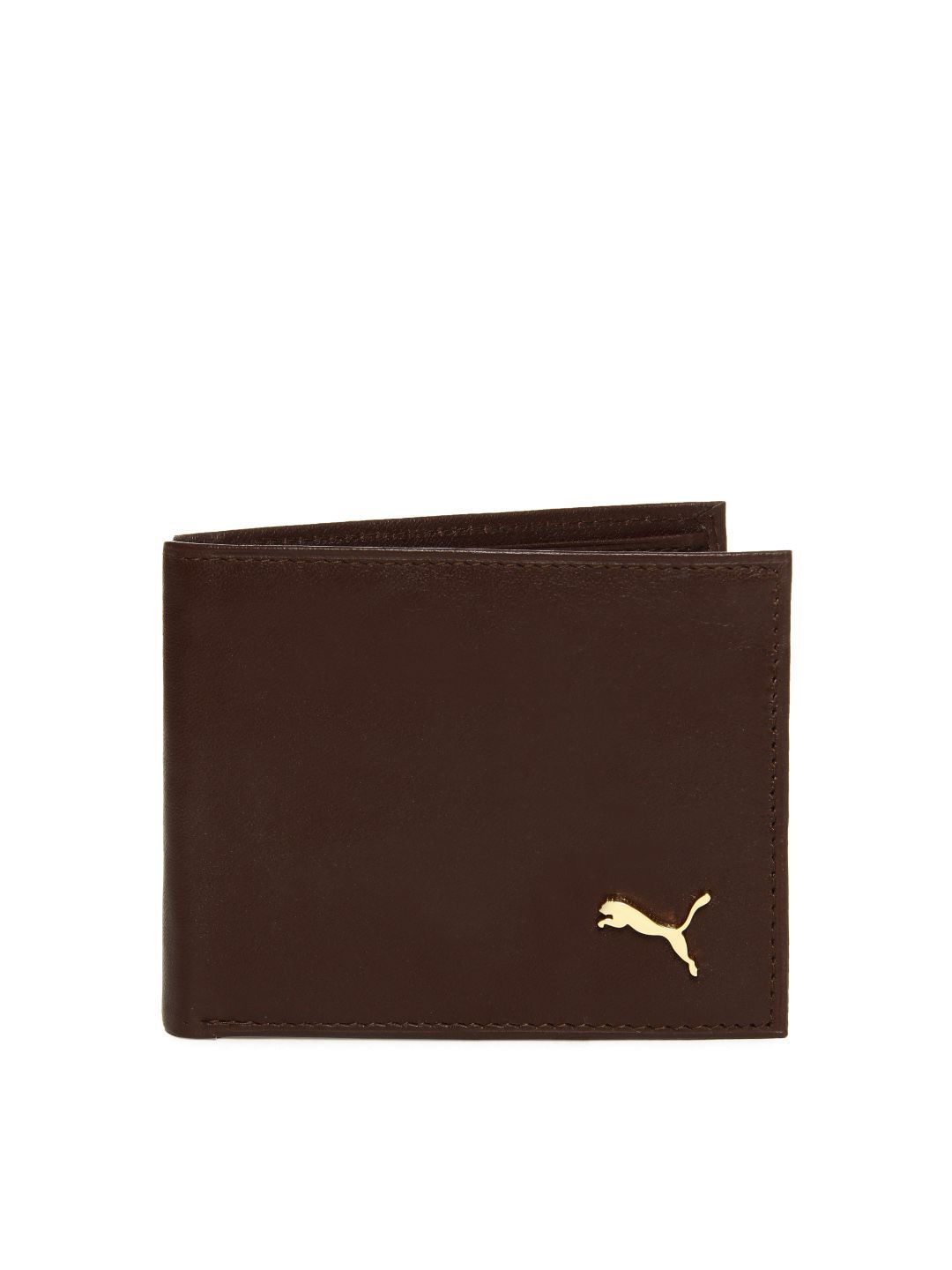 puma leather purse