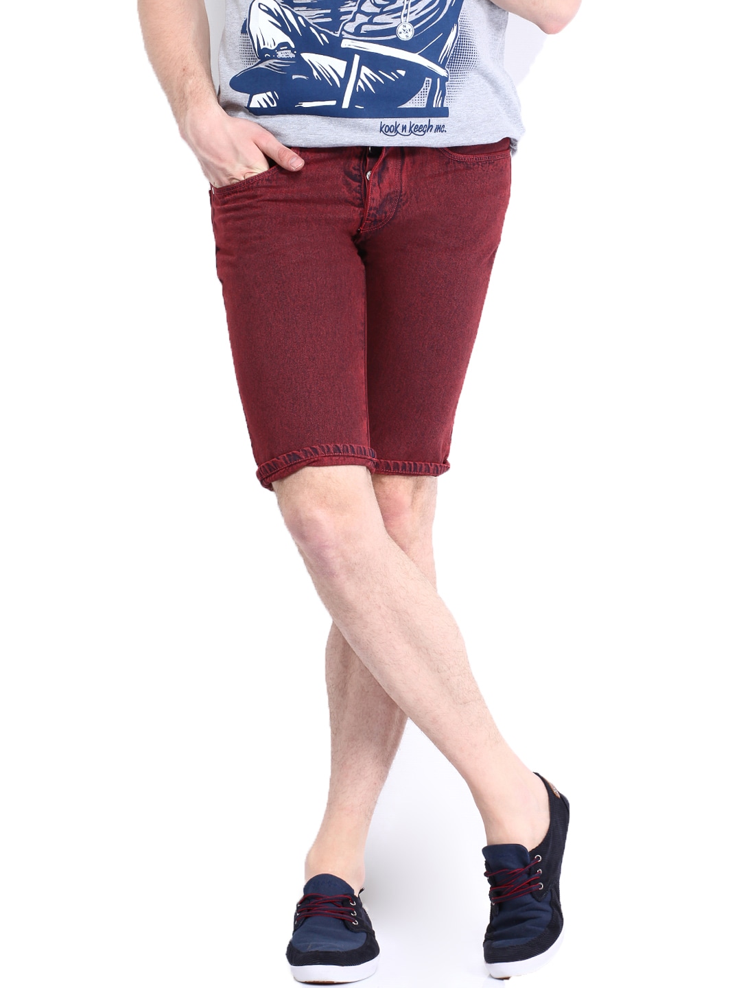 Buy STANLEY KANE Men Blue Denim Shorts - Shorts for Men | Myntra