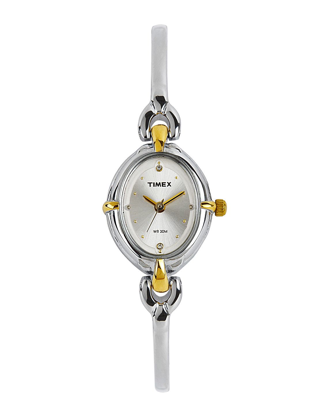 Timex Women Silver-Toned Analogue Watch - LK21 Price in India