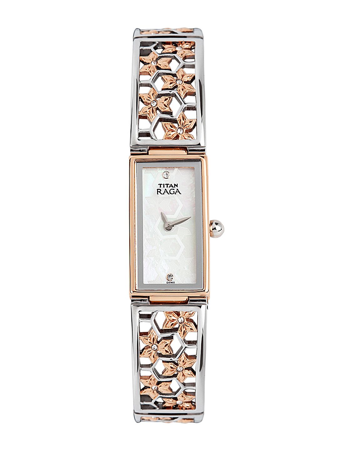 Titan Raga Women Pearly White Dial Watch NE9901KM01J Price in India
