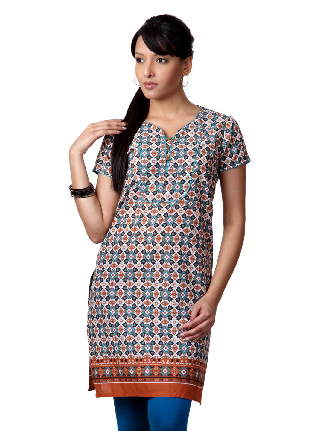 Vishudh Women Multi Coloured Kurta