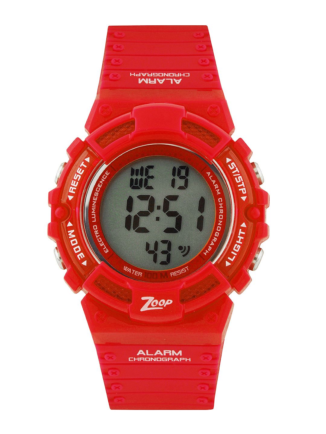 Buy Zoop Digital With Red Strap Watch For Boys - Ntc4040pp02