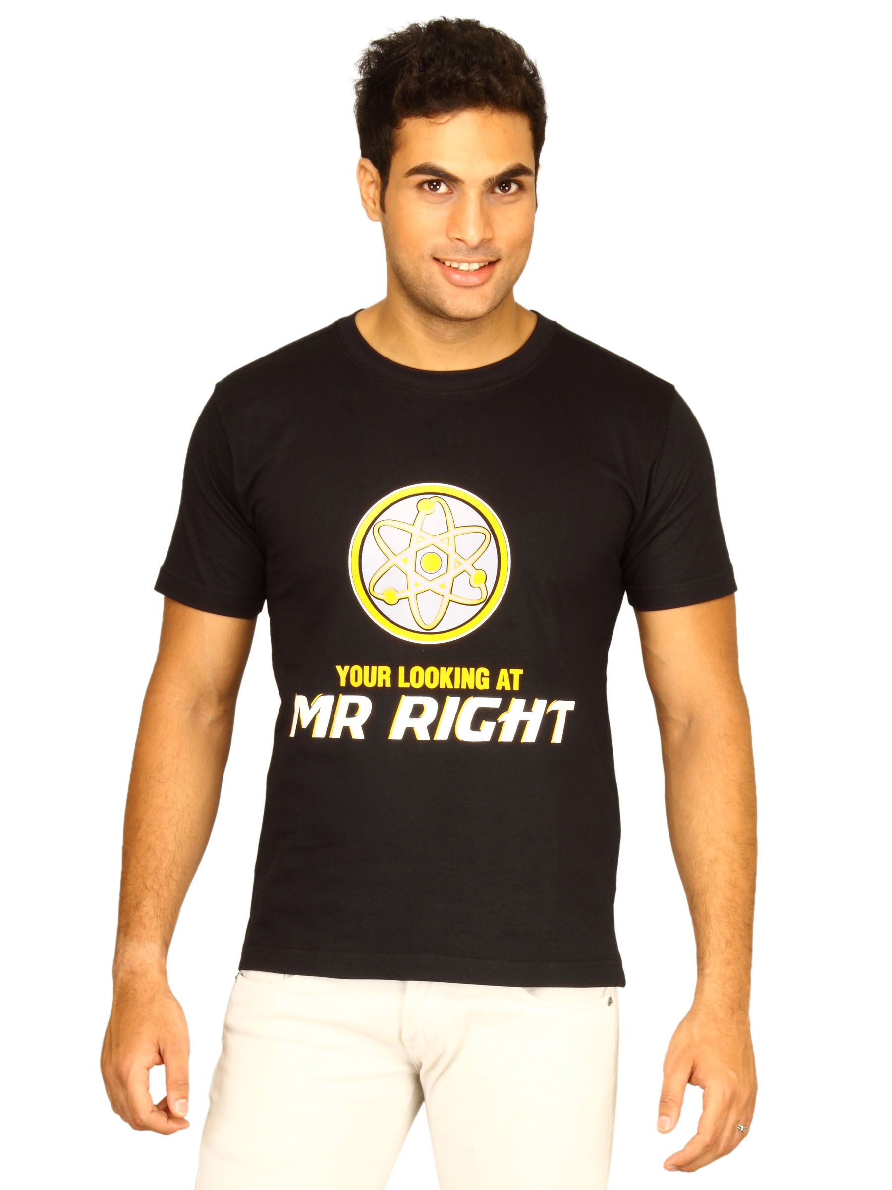 Myntra Mens Badge Final T-Shirt