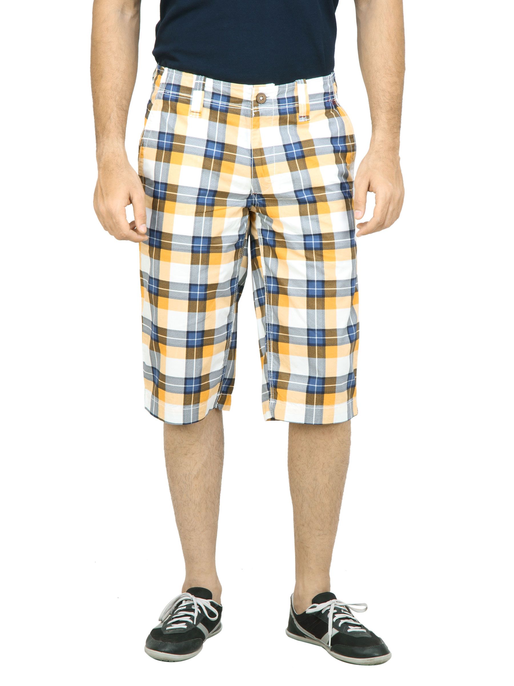 Probase Men Yellow Shorts