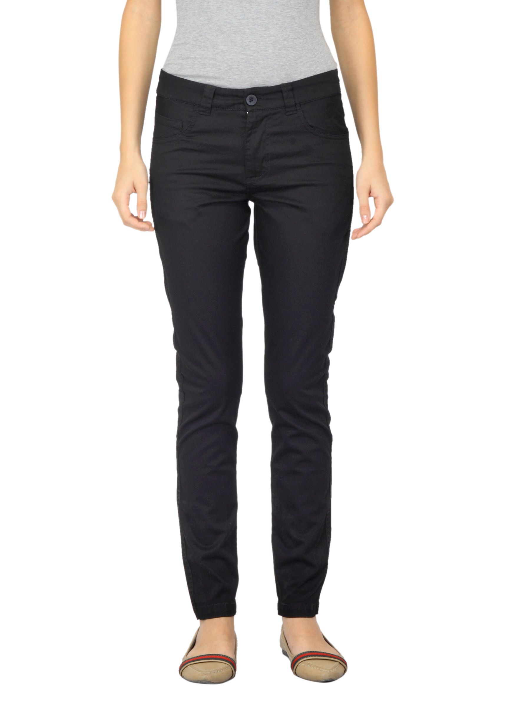 Scullers For Her Black Trousers