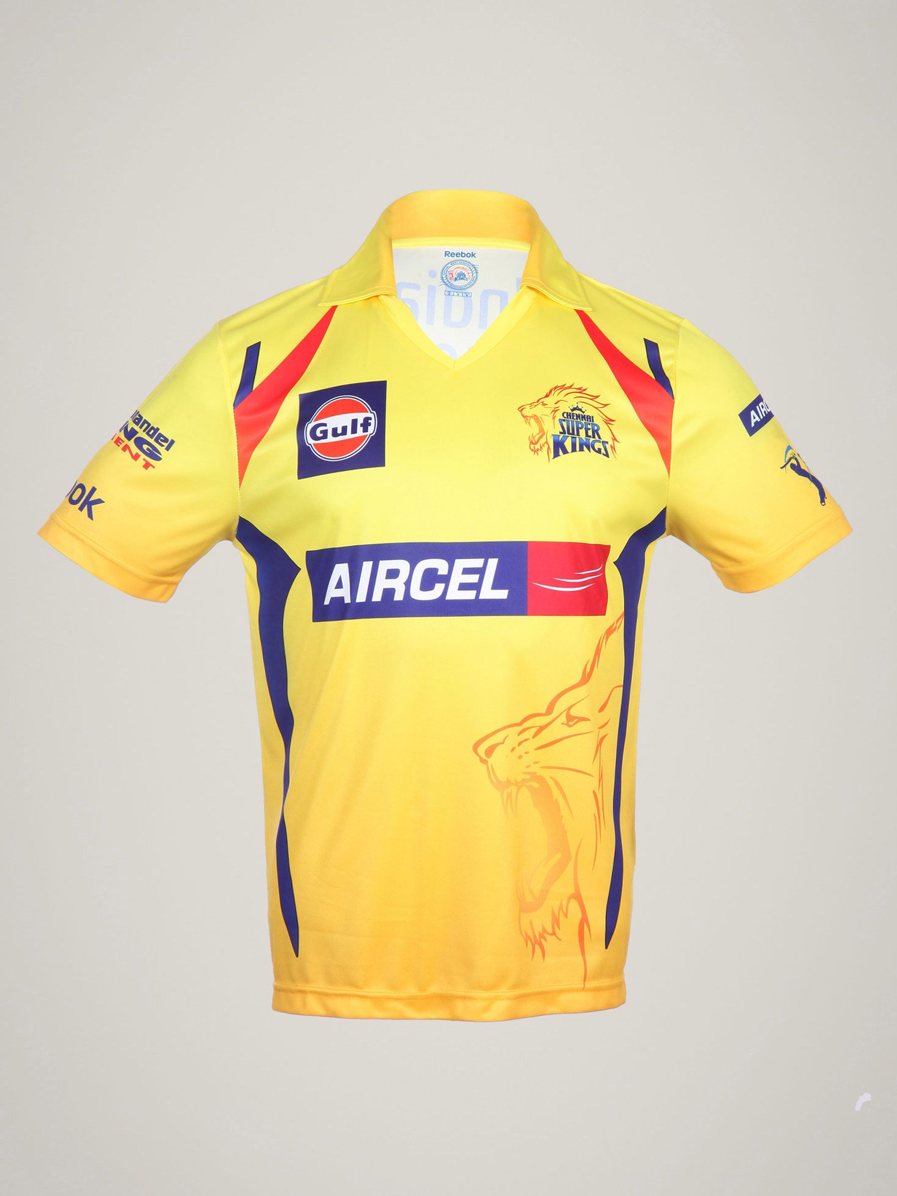 Reebok Men Chennai Super Kings Premium Jersey