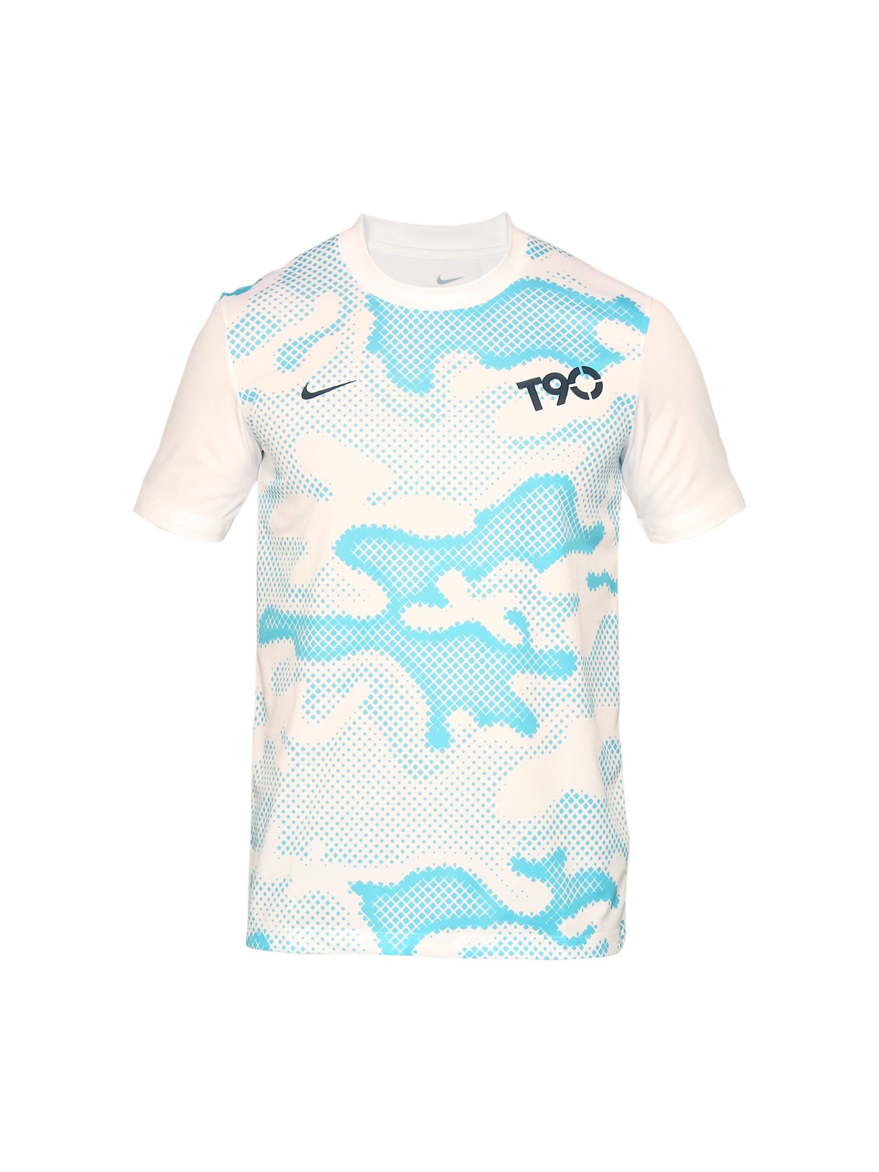 Nike Men's Graphic White Blue T-shirt