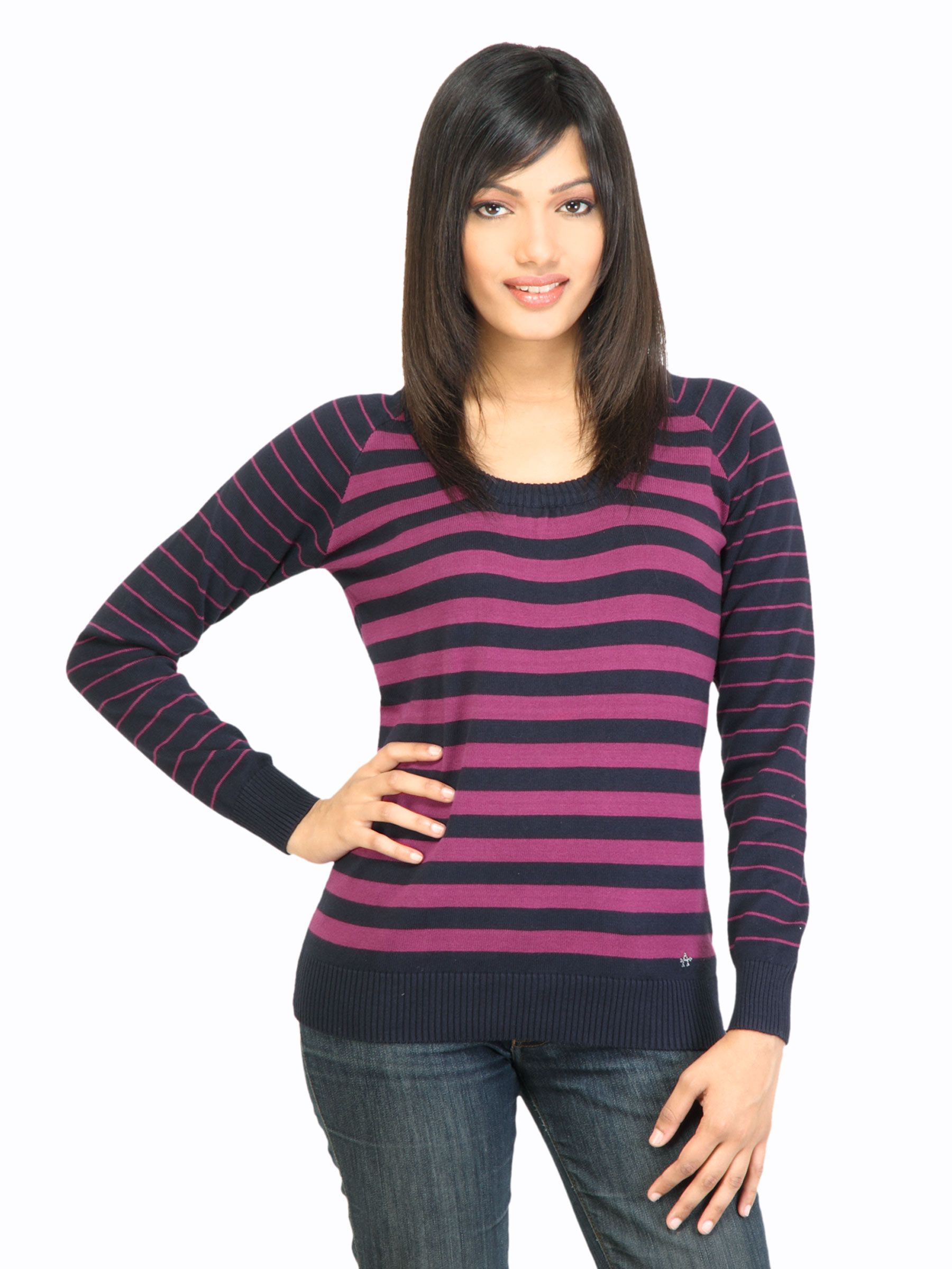 Arrow Woman Georgina 2 Navy Blue Sweater