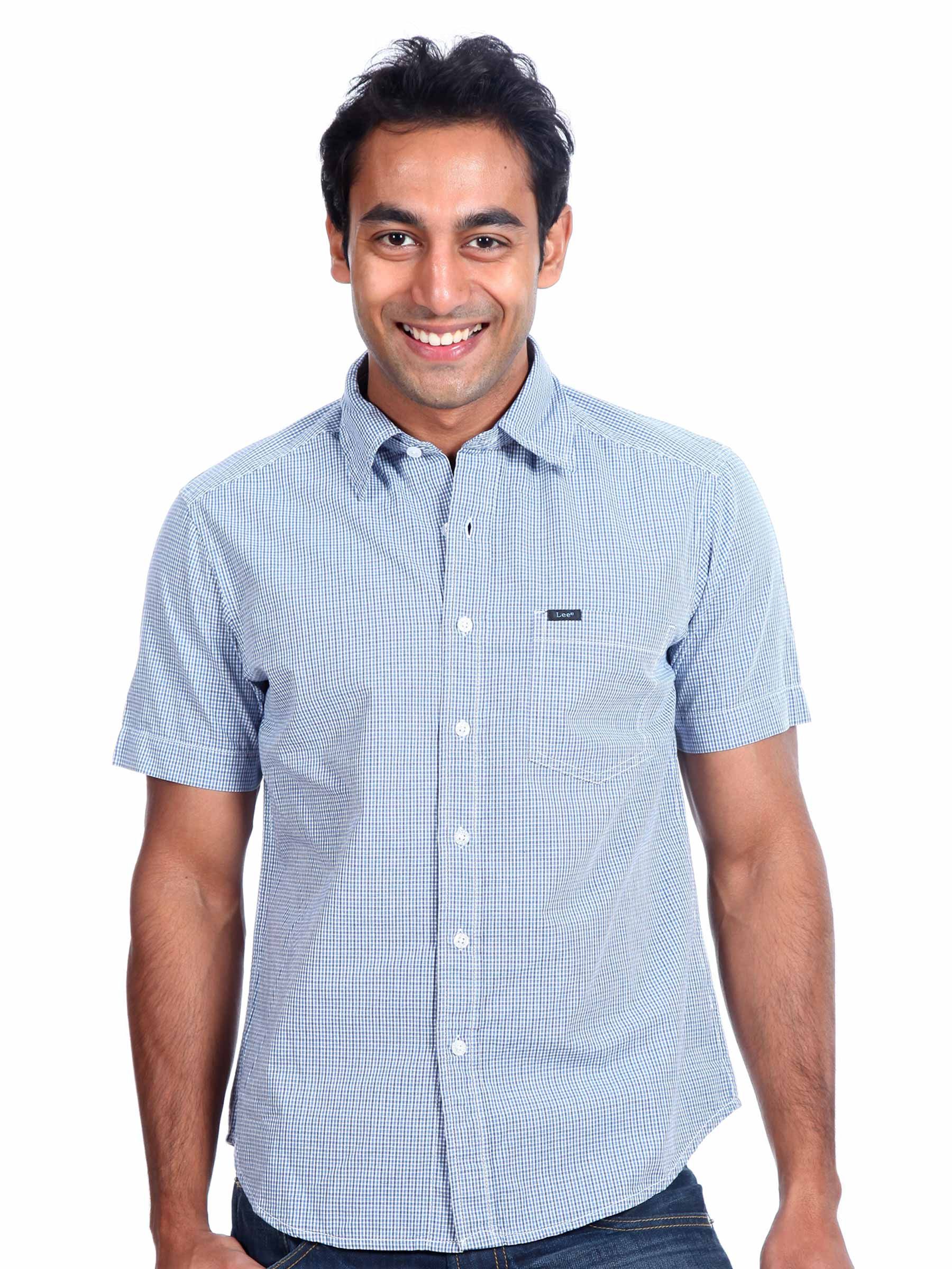 Lee Men Light Blue Shirt