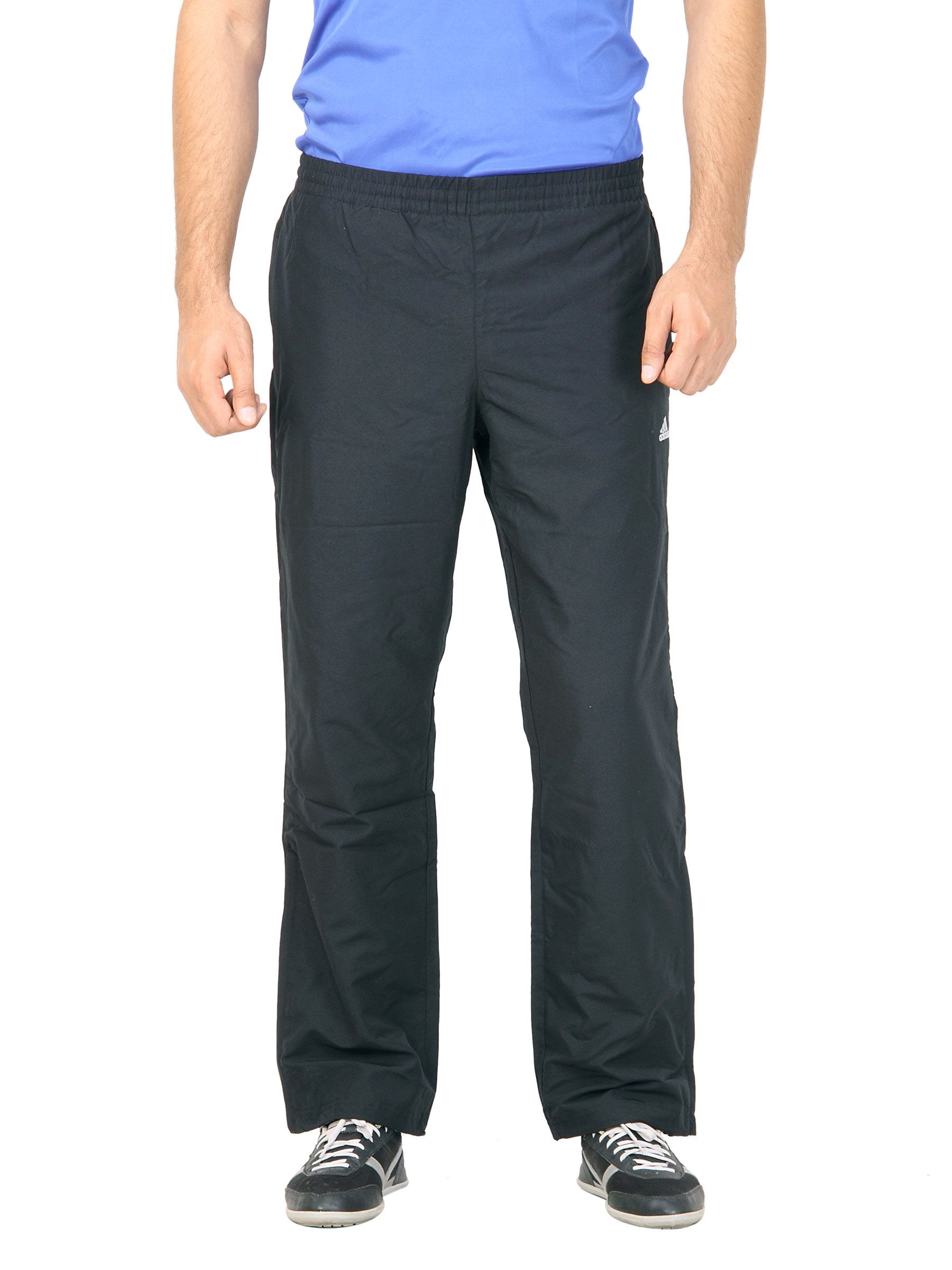 ADIDAS Men Solid Black Track Pant