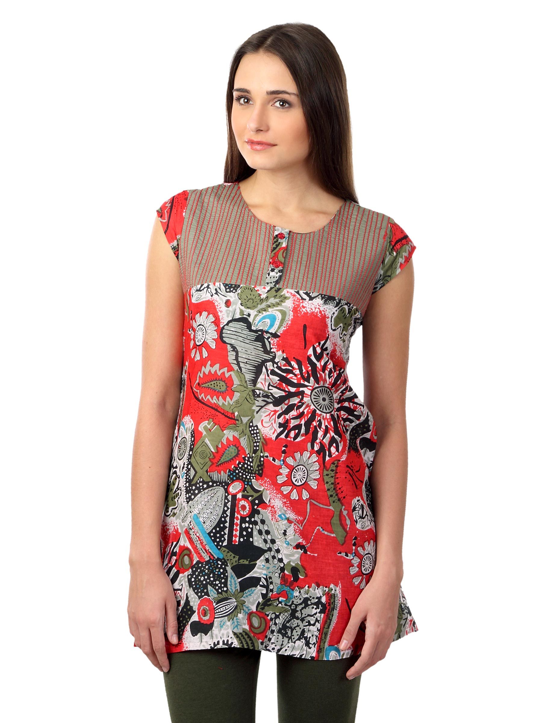 Diva Women Red Kurti