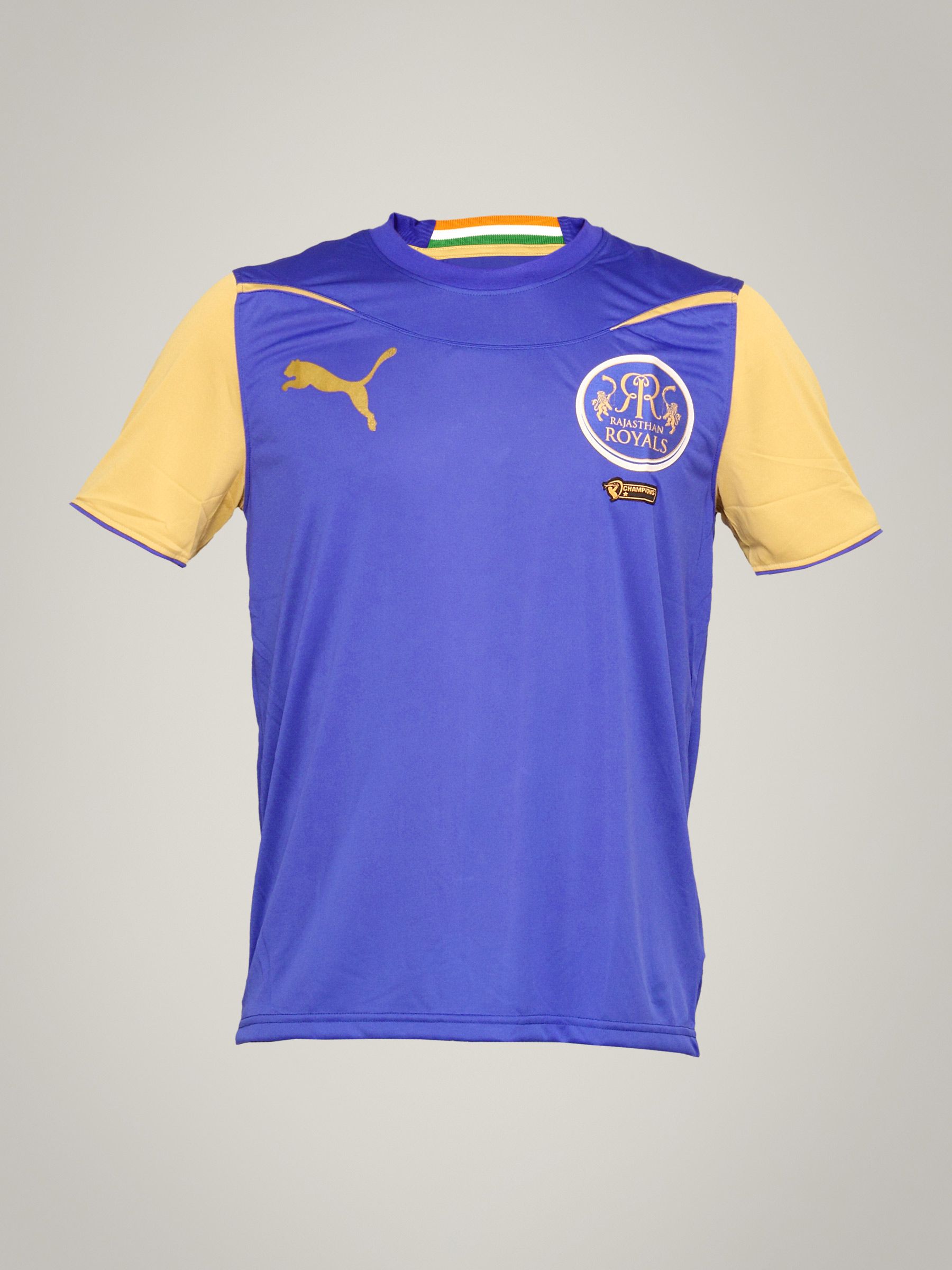 Rajasthan Royals Mens Lookalike Yellow Jersey