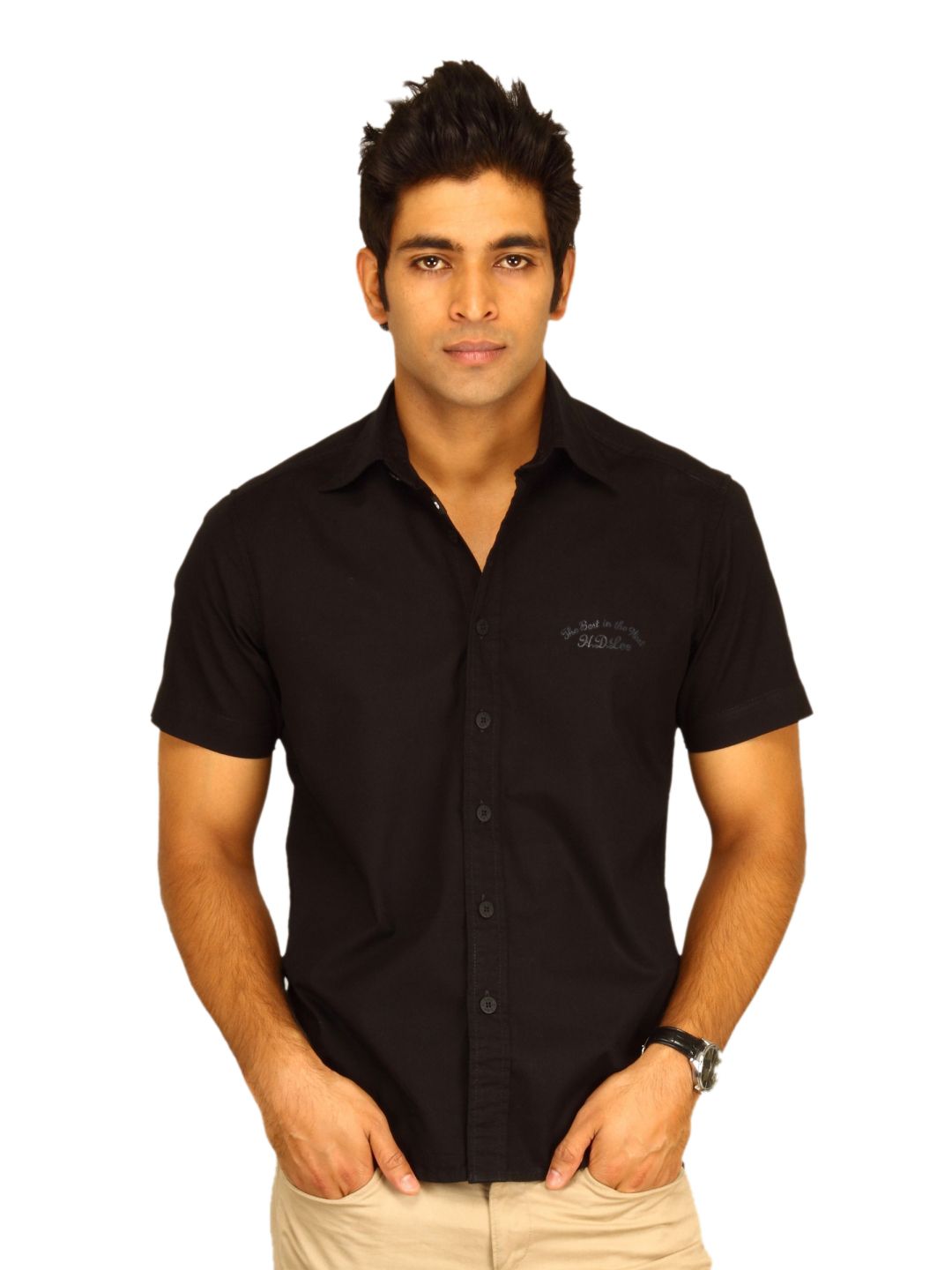 Lee Men Edward Black Shirt