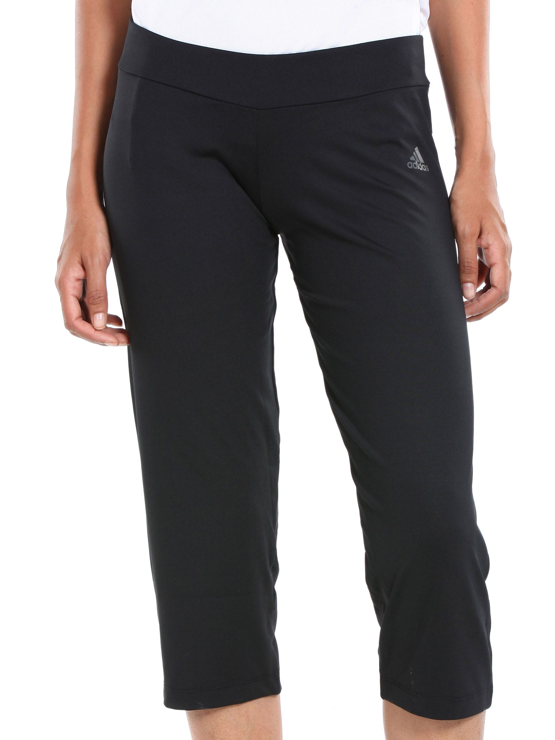 ADIDAS Women Black Capris