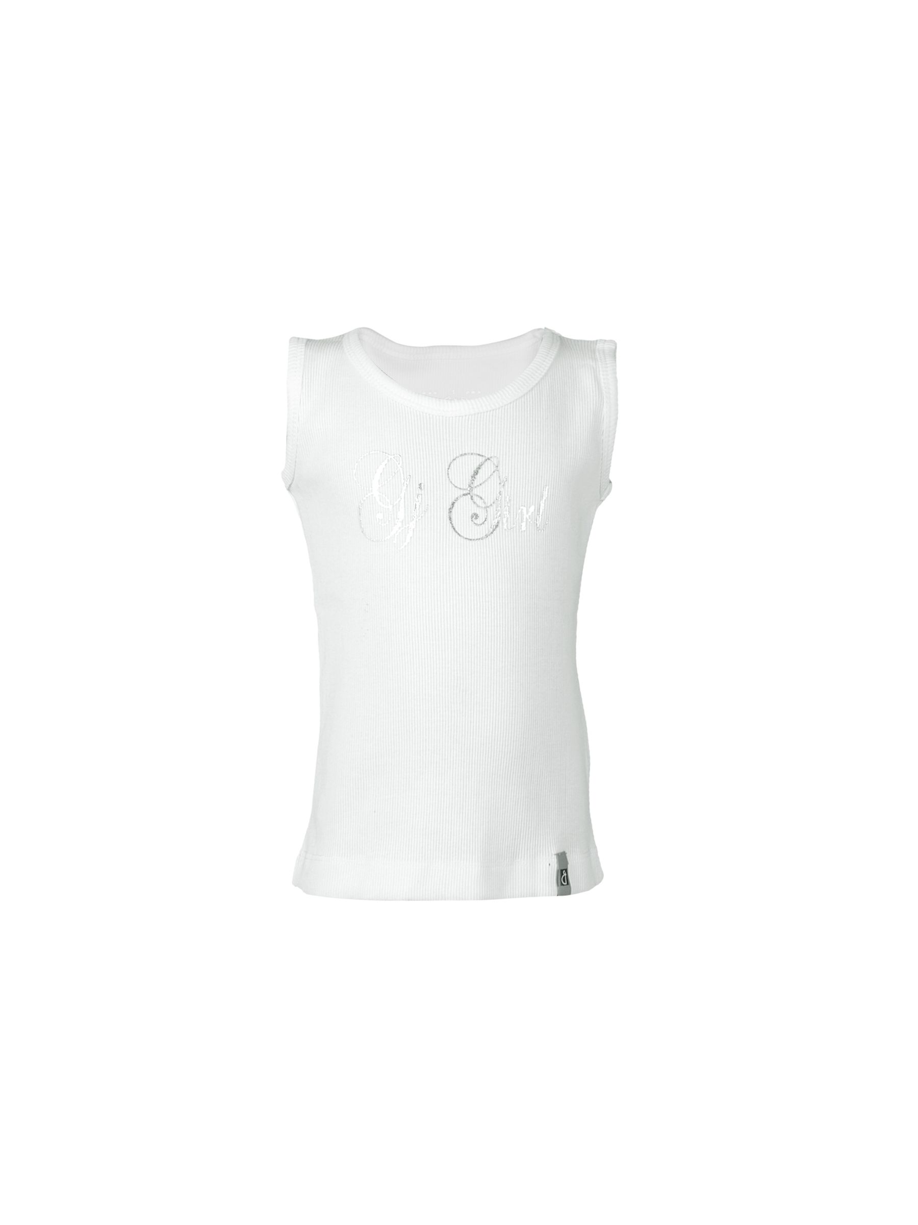 Gini and Jony Kids Girls Printed White Tops