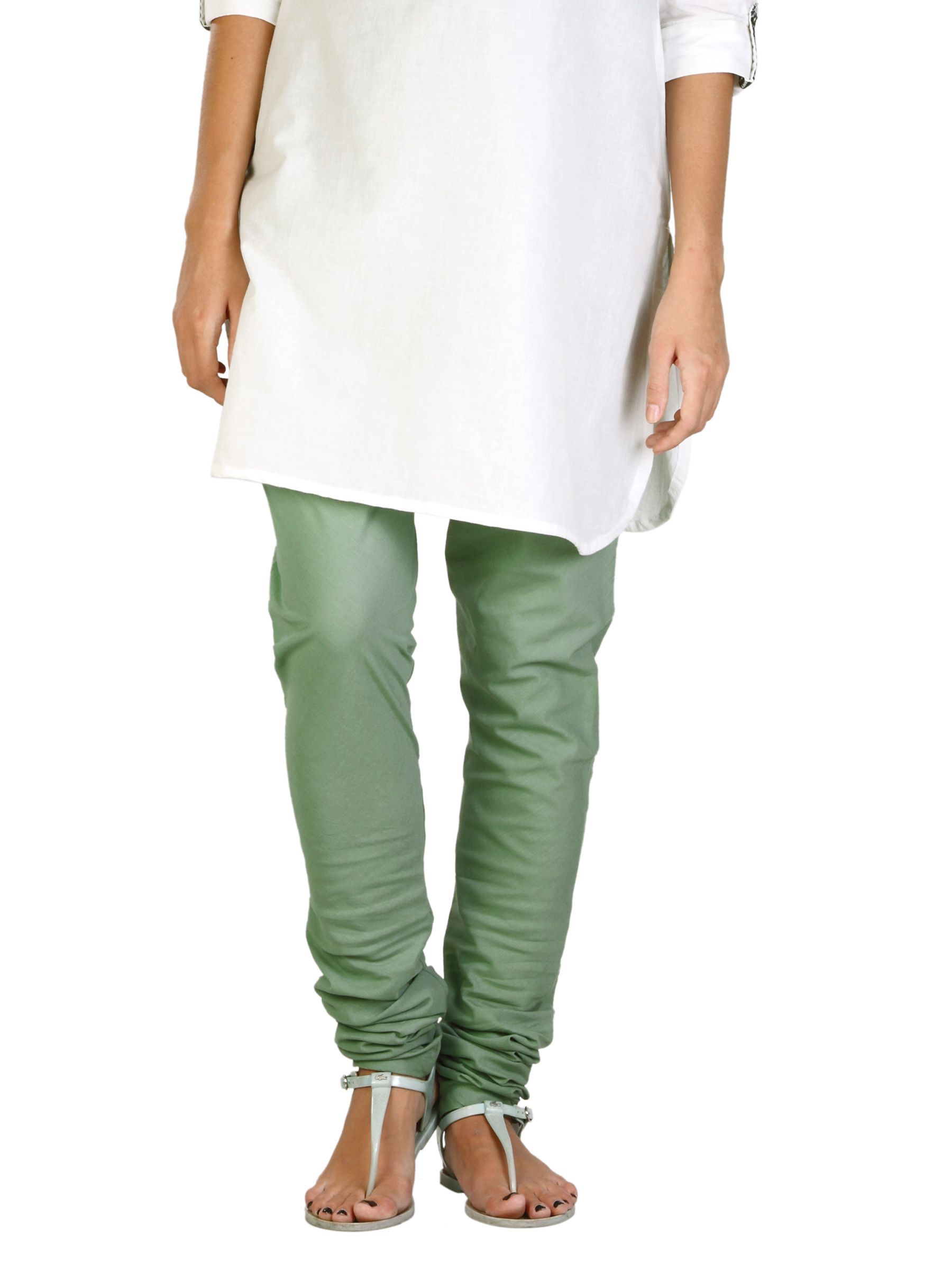 Fabindia Women Green Churidar