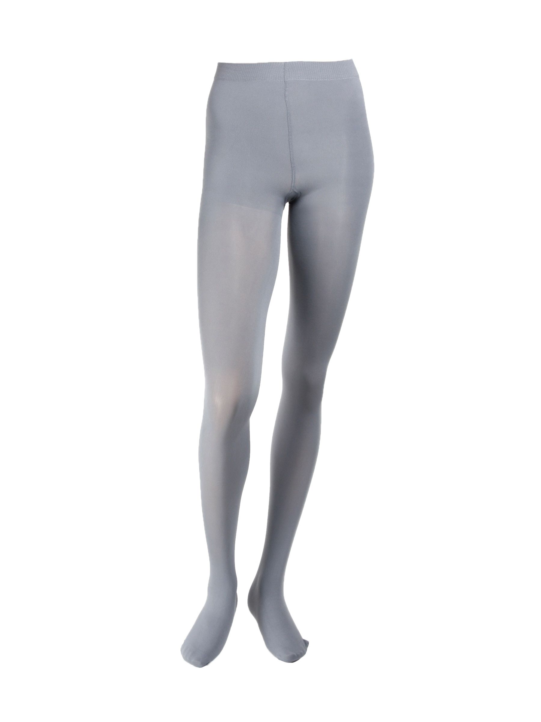 United Colors of Benetton Women Solid Grey Stockings