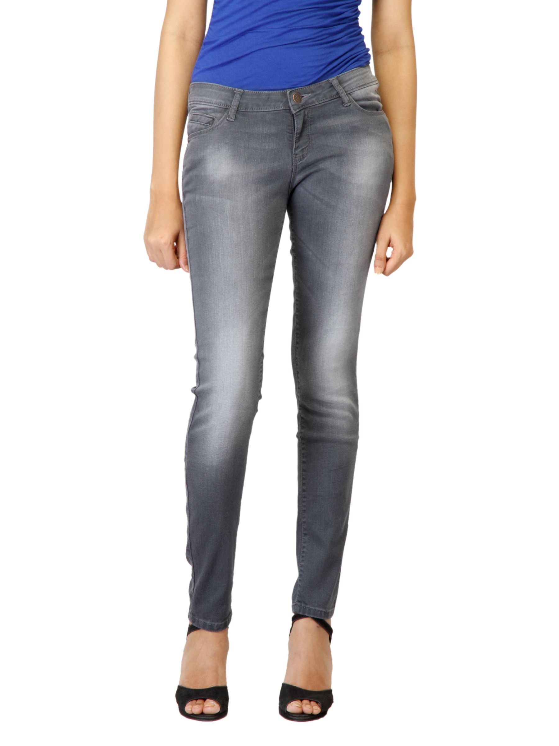 Jealous 21 Women Washed Grey Jeans