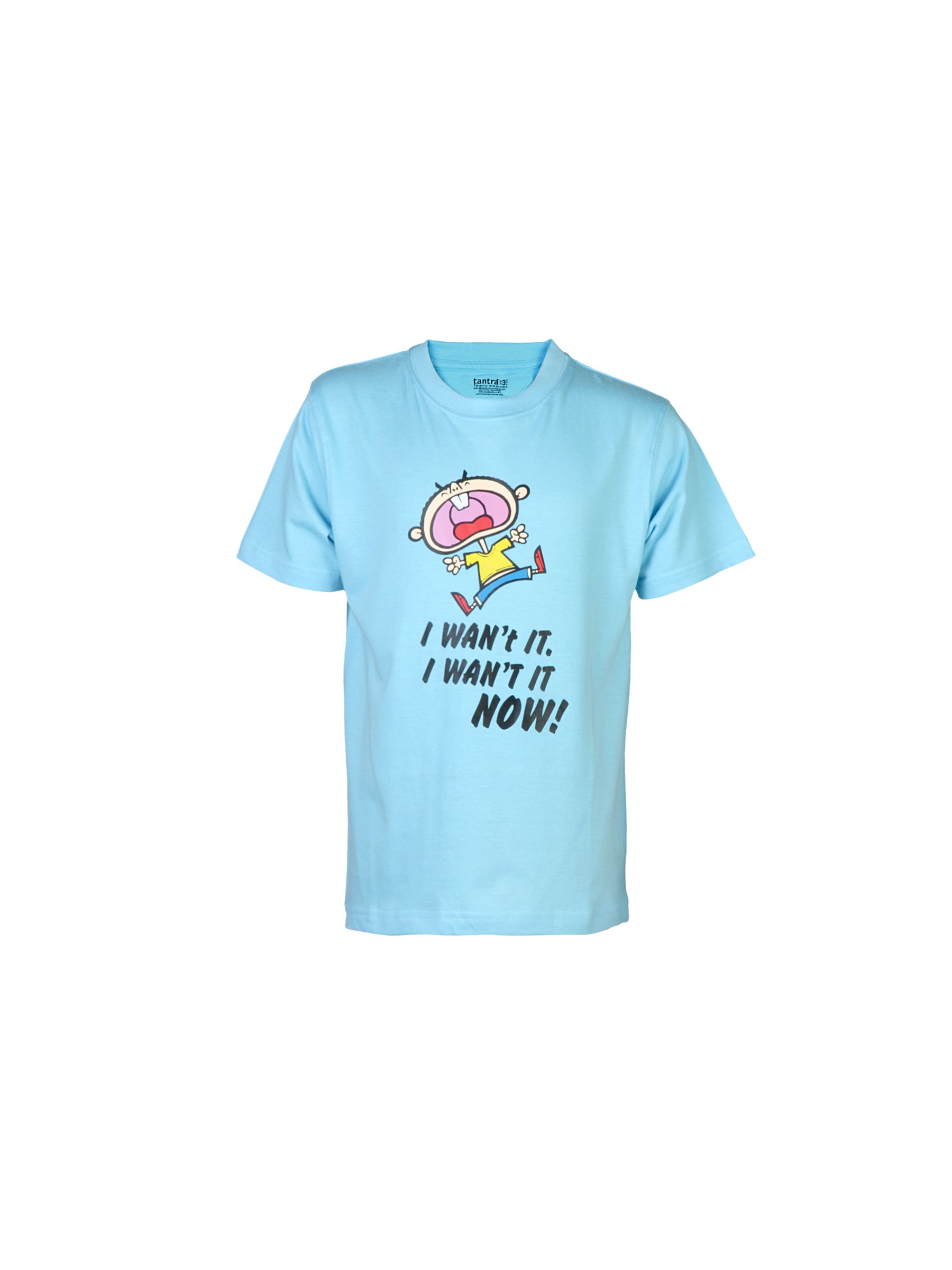 Tantra Unisex Printed Blue Tshirts
