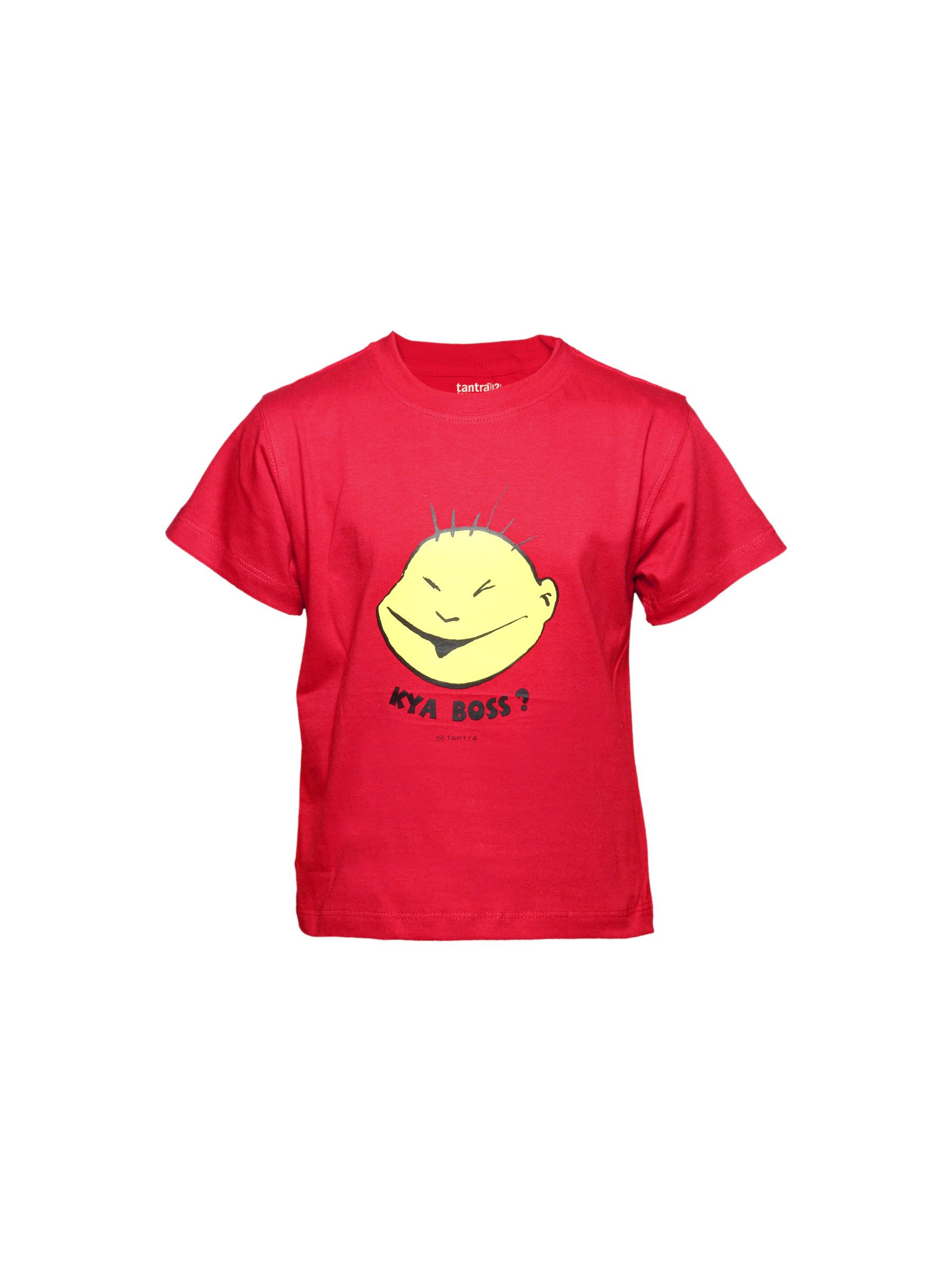 Tantra Kid's Unisex Kya Boss Red Kidswear