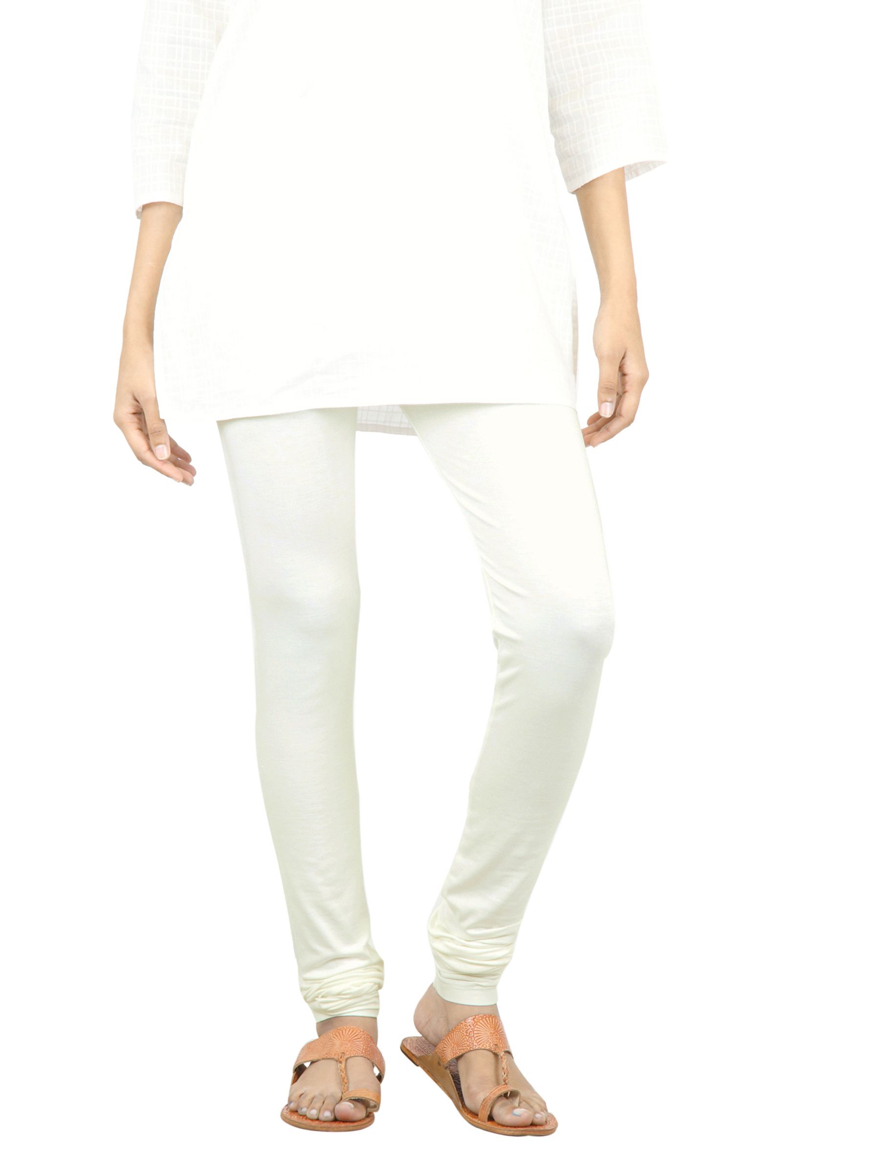 Myntra Women Cream Leggings