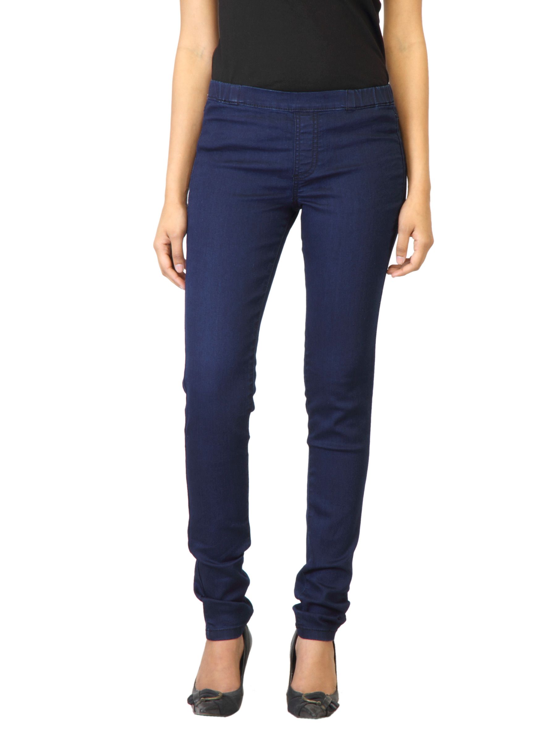 Jealous 21 Women Dark Blue Jeggings