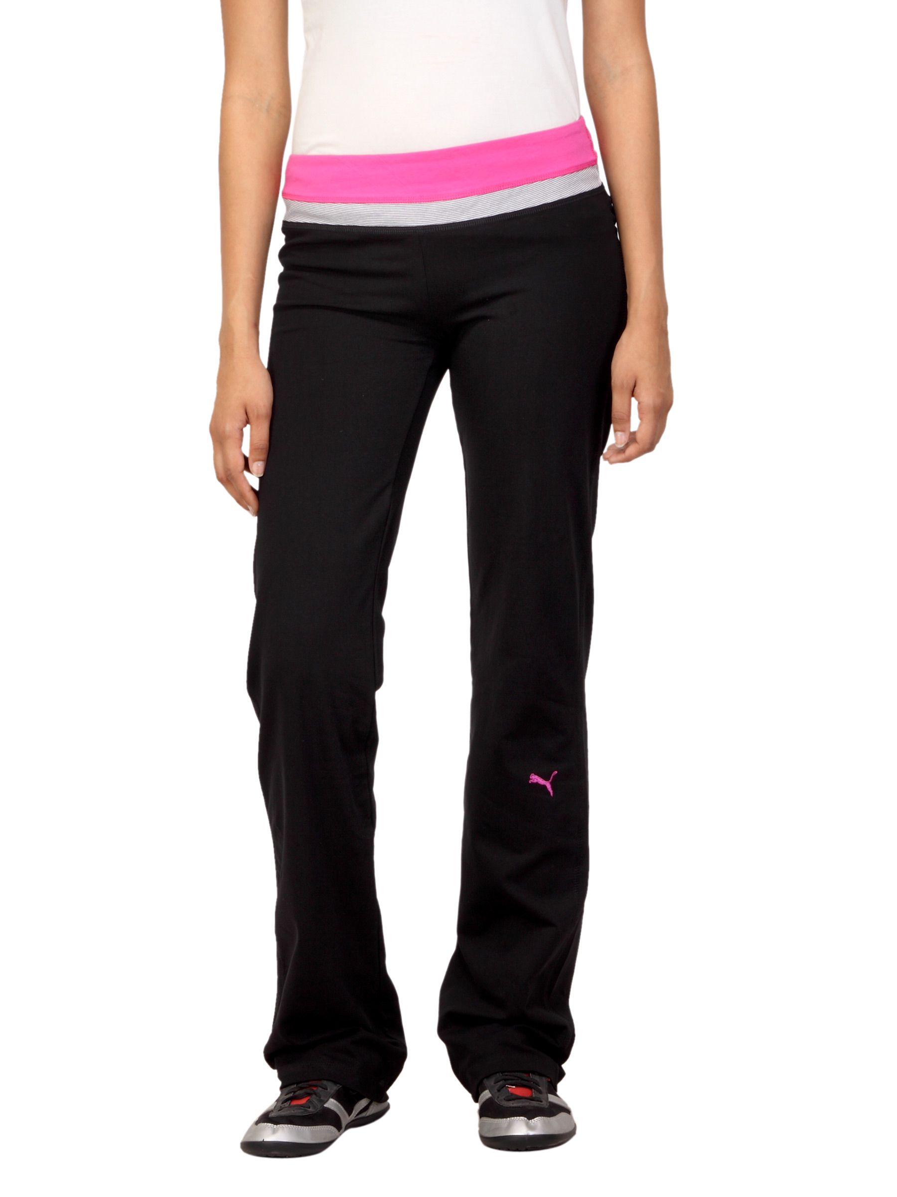 Puma Women Essential Workout Black Track Pants