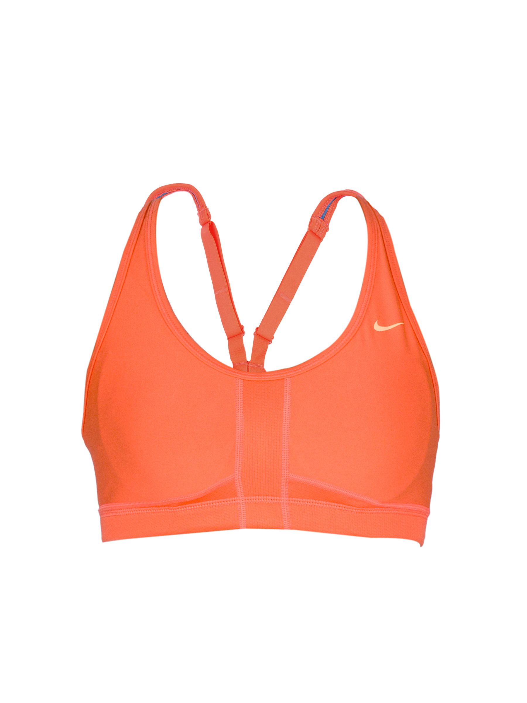 Nike Women Trainng sports bra Orange Tops