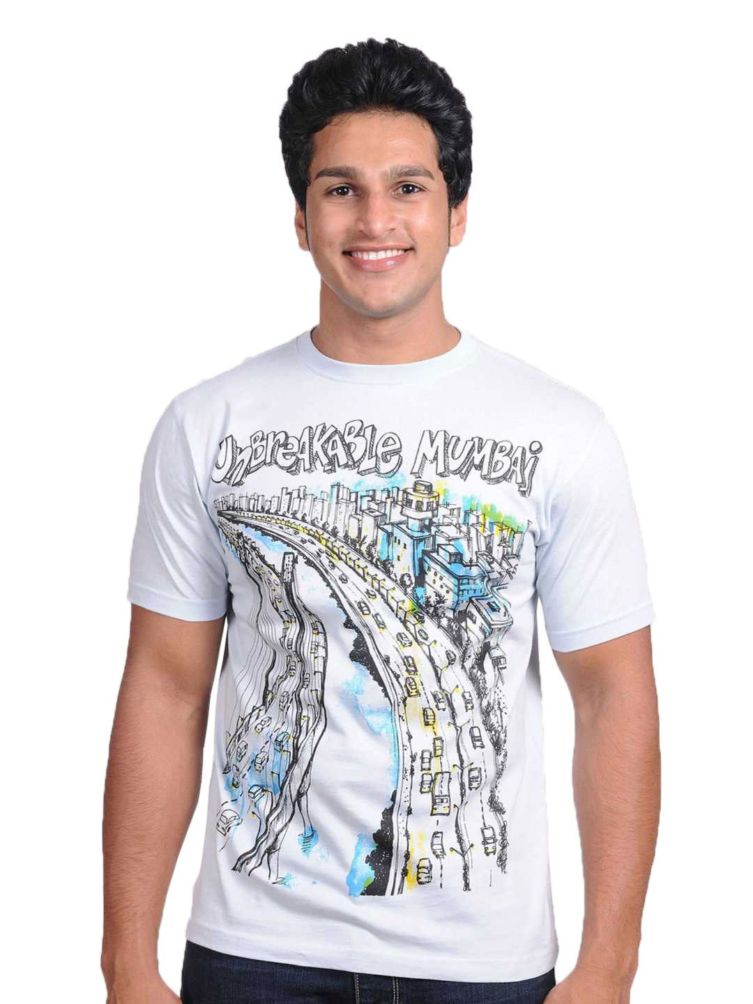 Inkfruit Mens Unbreakable Mumbai T-shirt