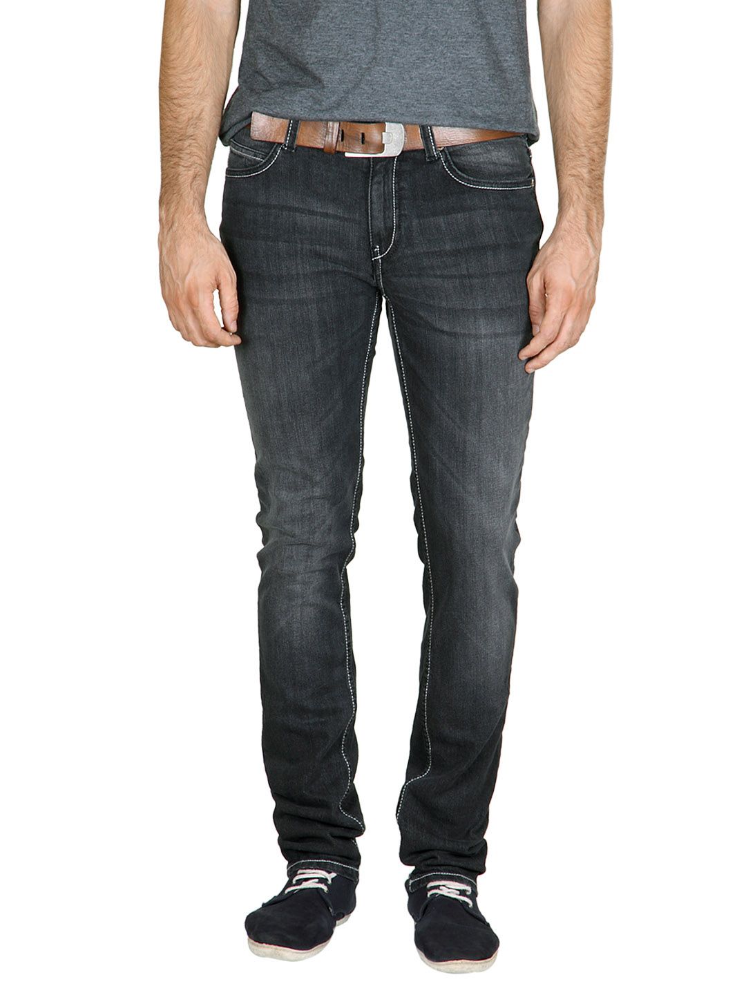 Lee Men Black Skinny Fit Jeans
