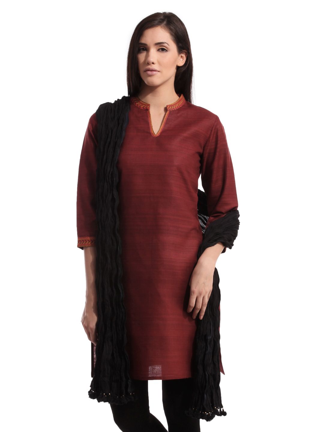 Fabindia Black Dupatta