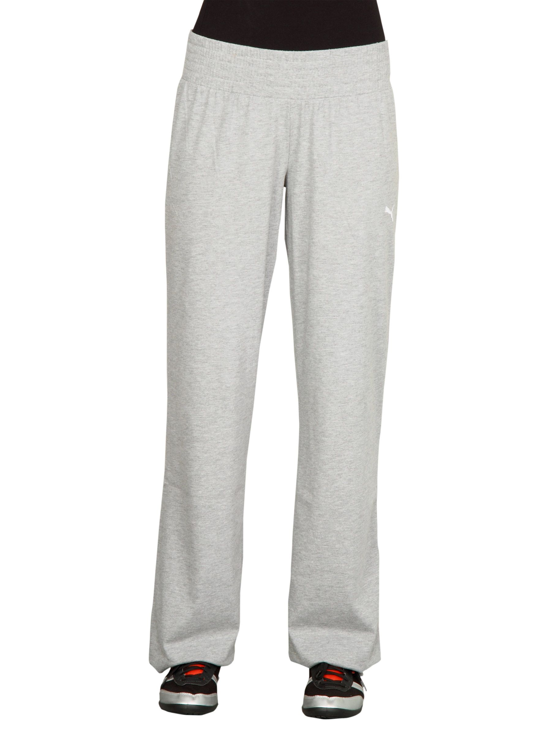 Puma Women's Jersey Grey Track Pant