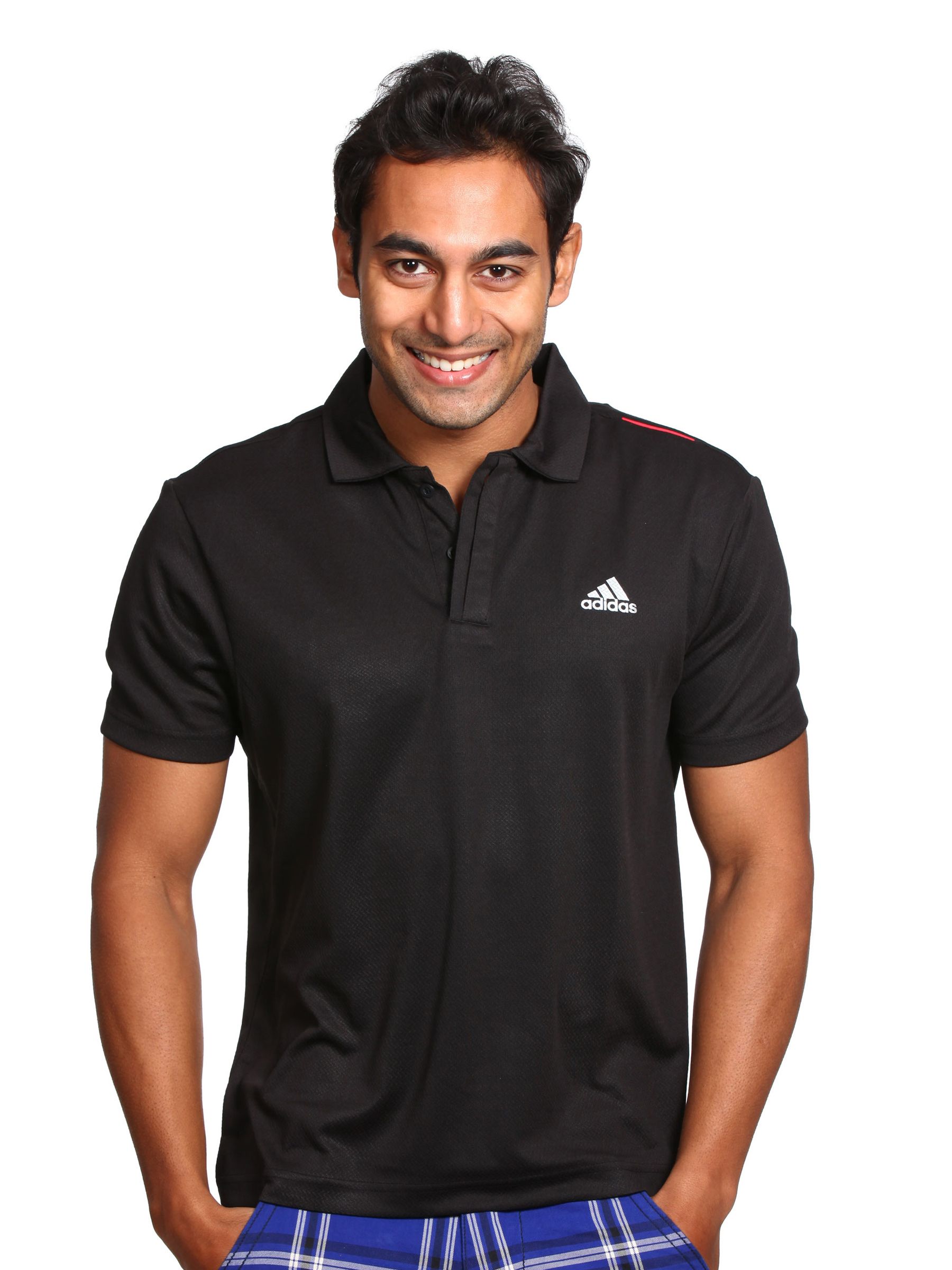 ADIDAS Men's Black T-shirt