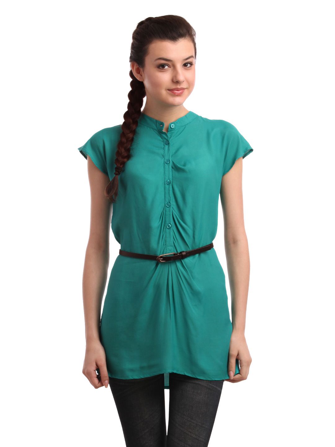 ONLY Women Green Tunic