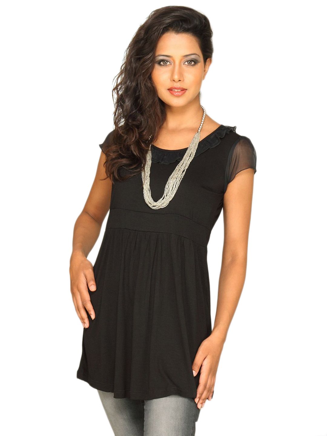 Jealous 21 Women Black Party Top