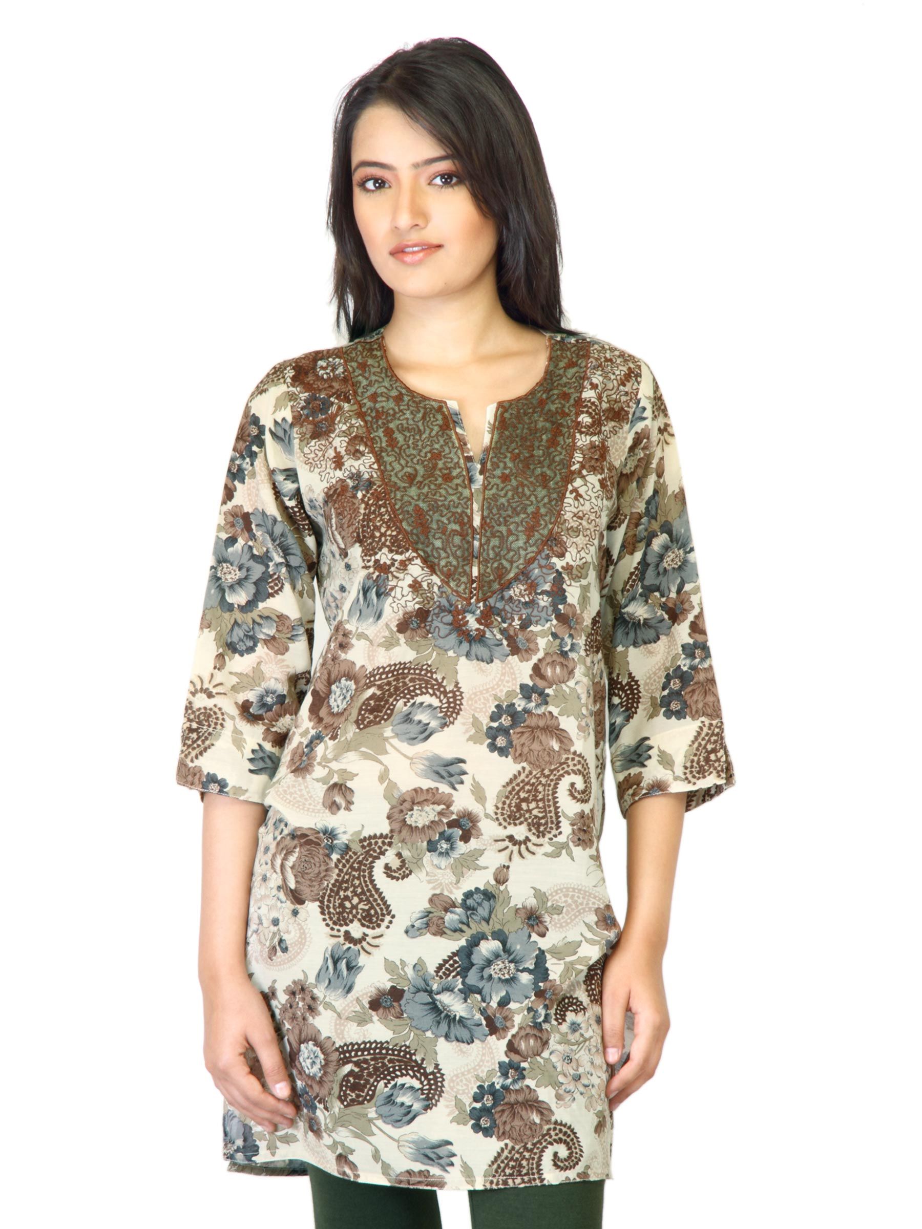 Aneri Women Shalini Cream Kurta