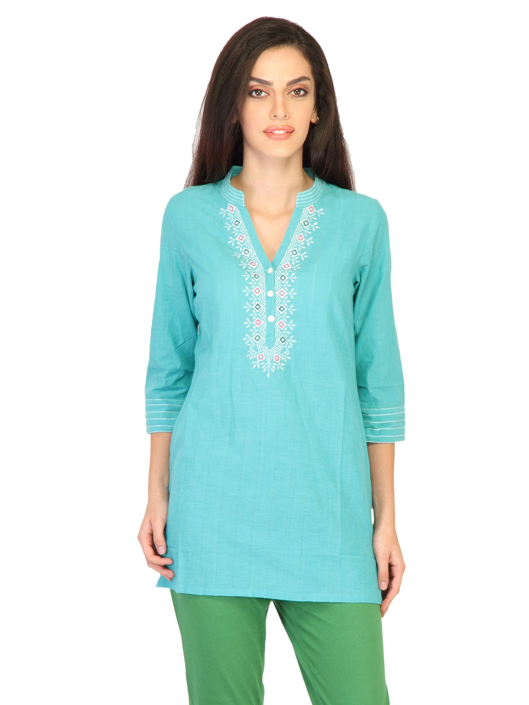 Aurelia Women Blue Kurti