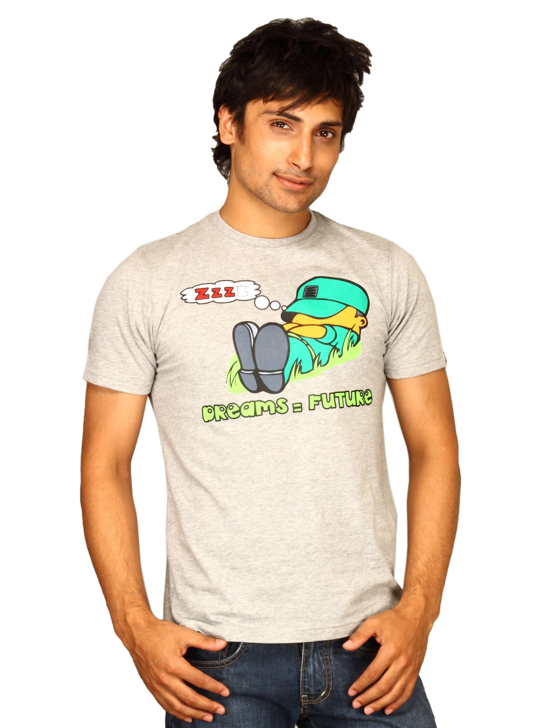 Probase Men's Dreams Future Grey T-shirt