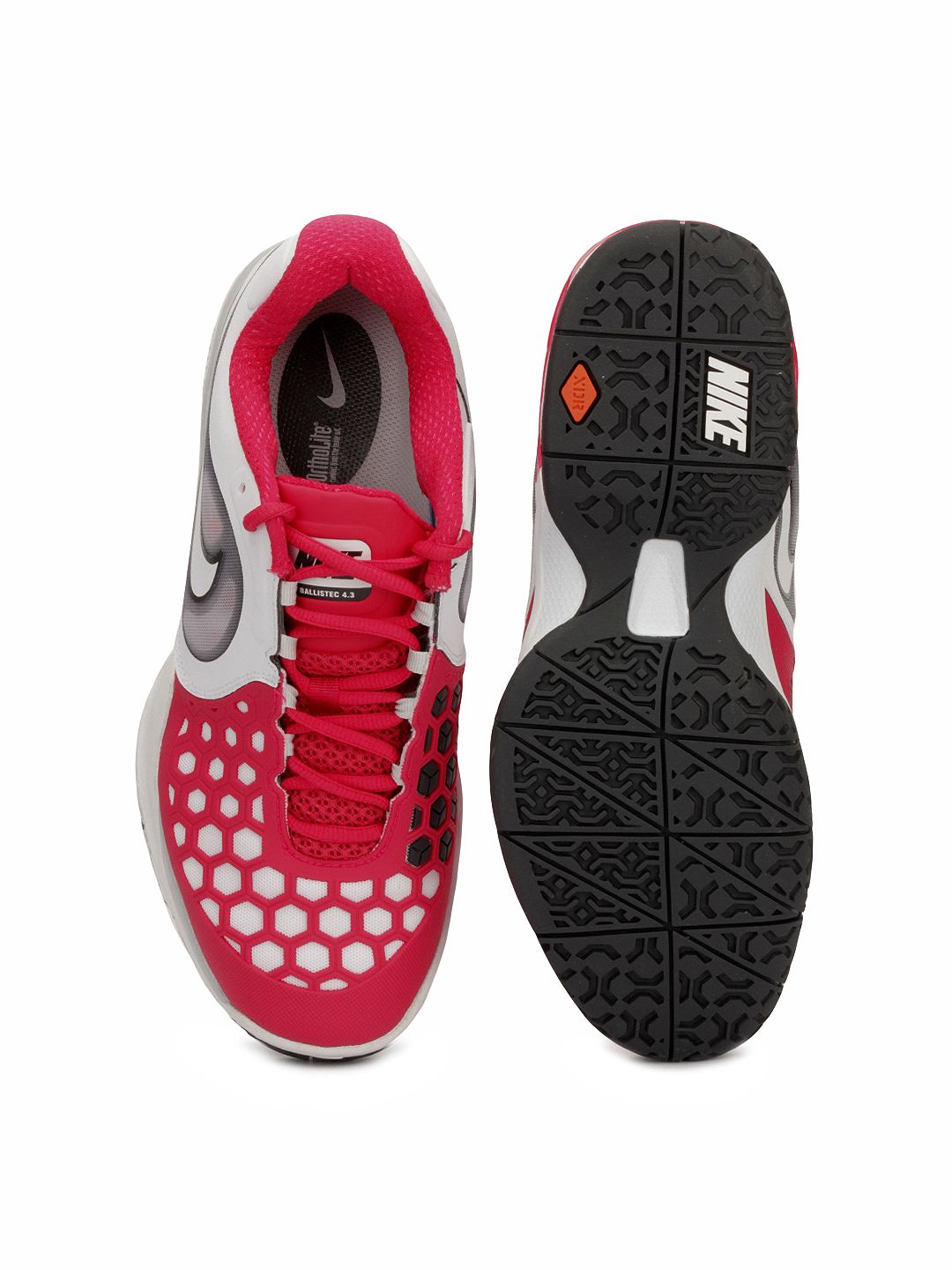 Buy Nike Men Air Max Courtballistec Red Sports Shoes - Sports