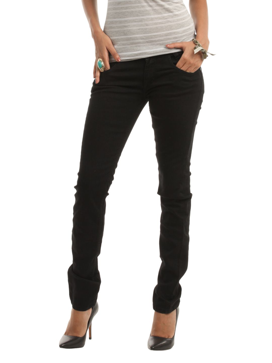 Wrangler Women Black Molly Jeans
