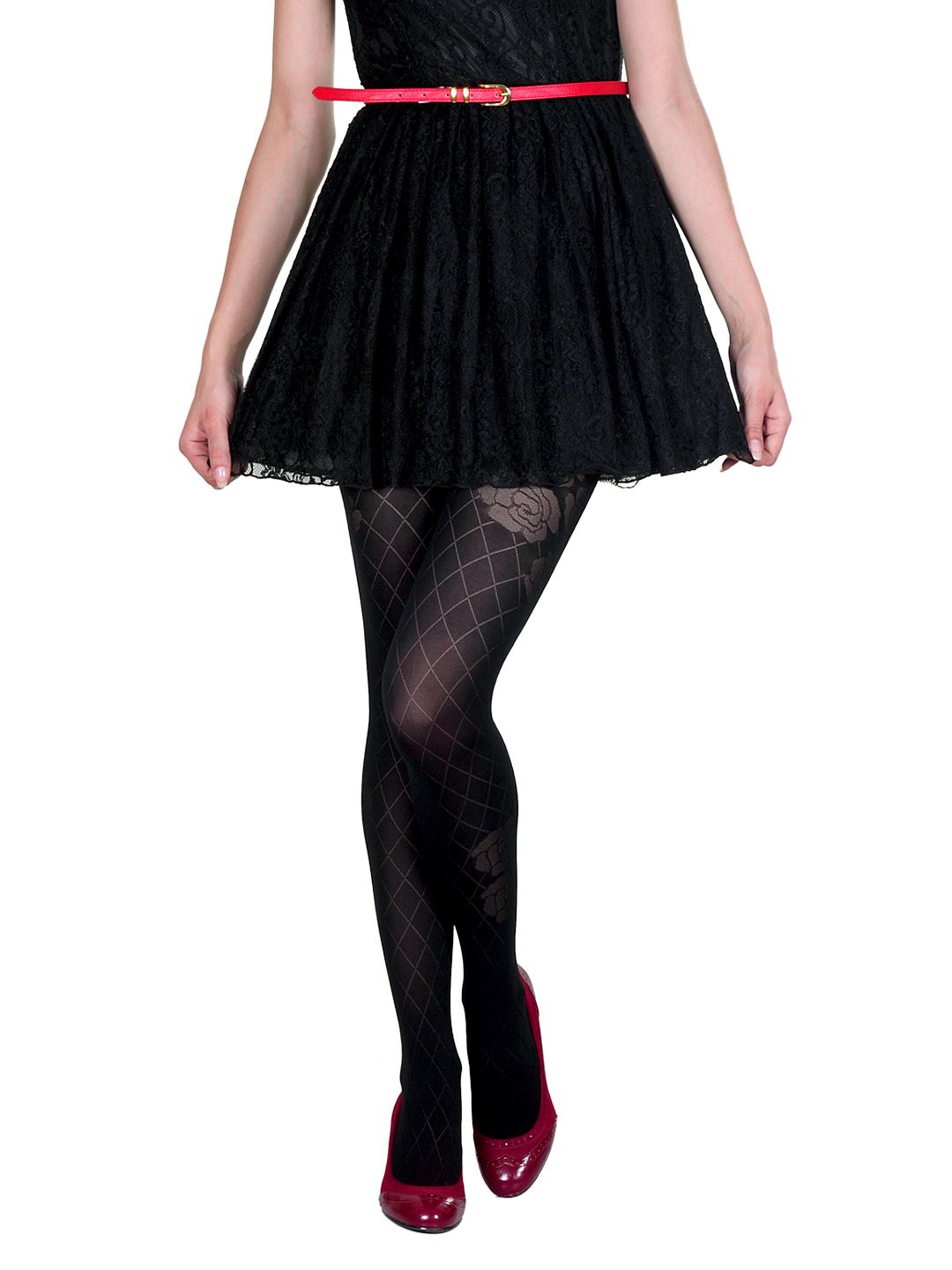 Femella Women Black Stockings